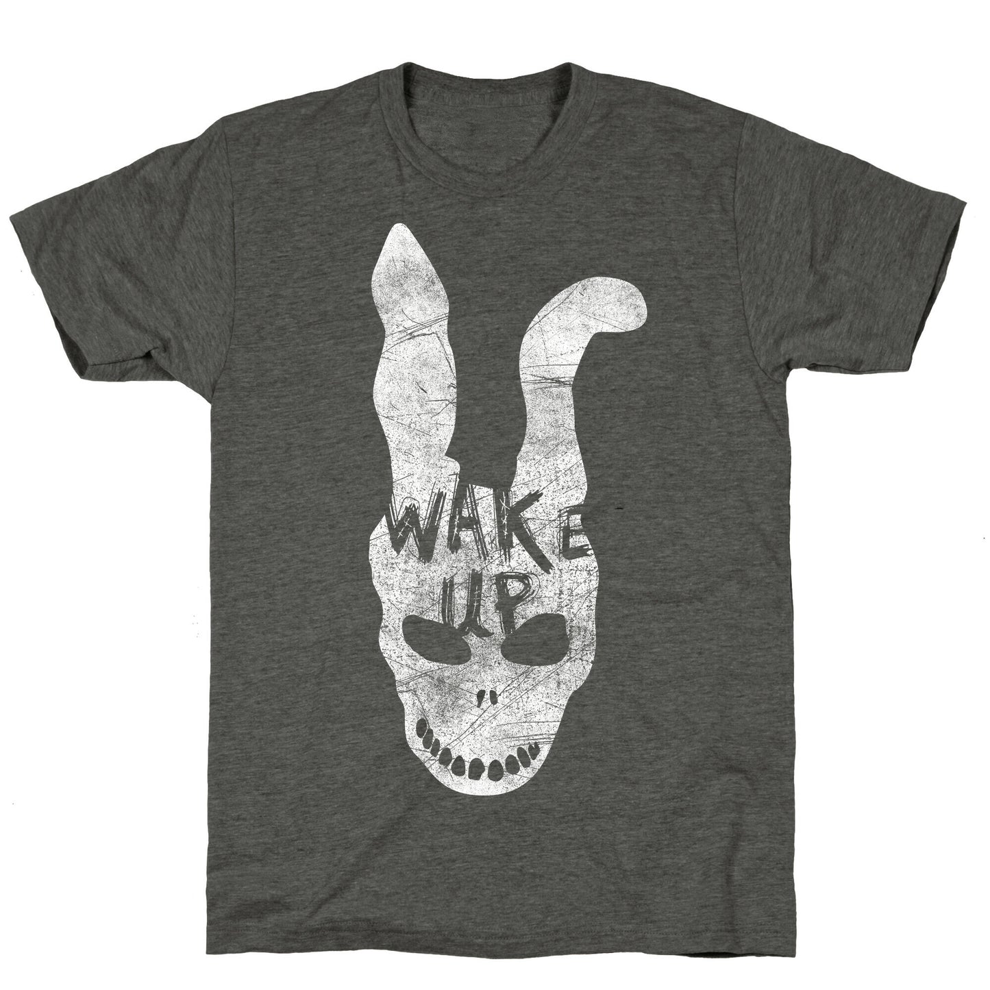 Donnie Darko Wake Up Frank Mask Unisex Triblend Tee