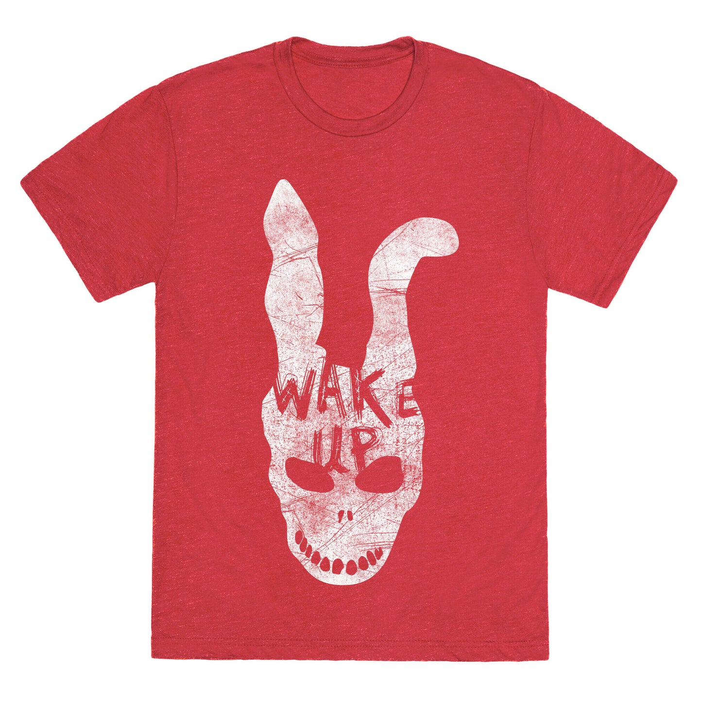 Donnie Darko Wake Up Frank Mask Unisex Triblend Tee