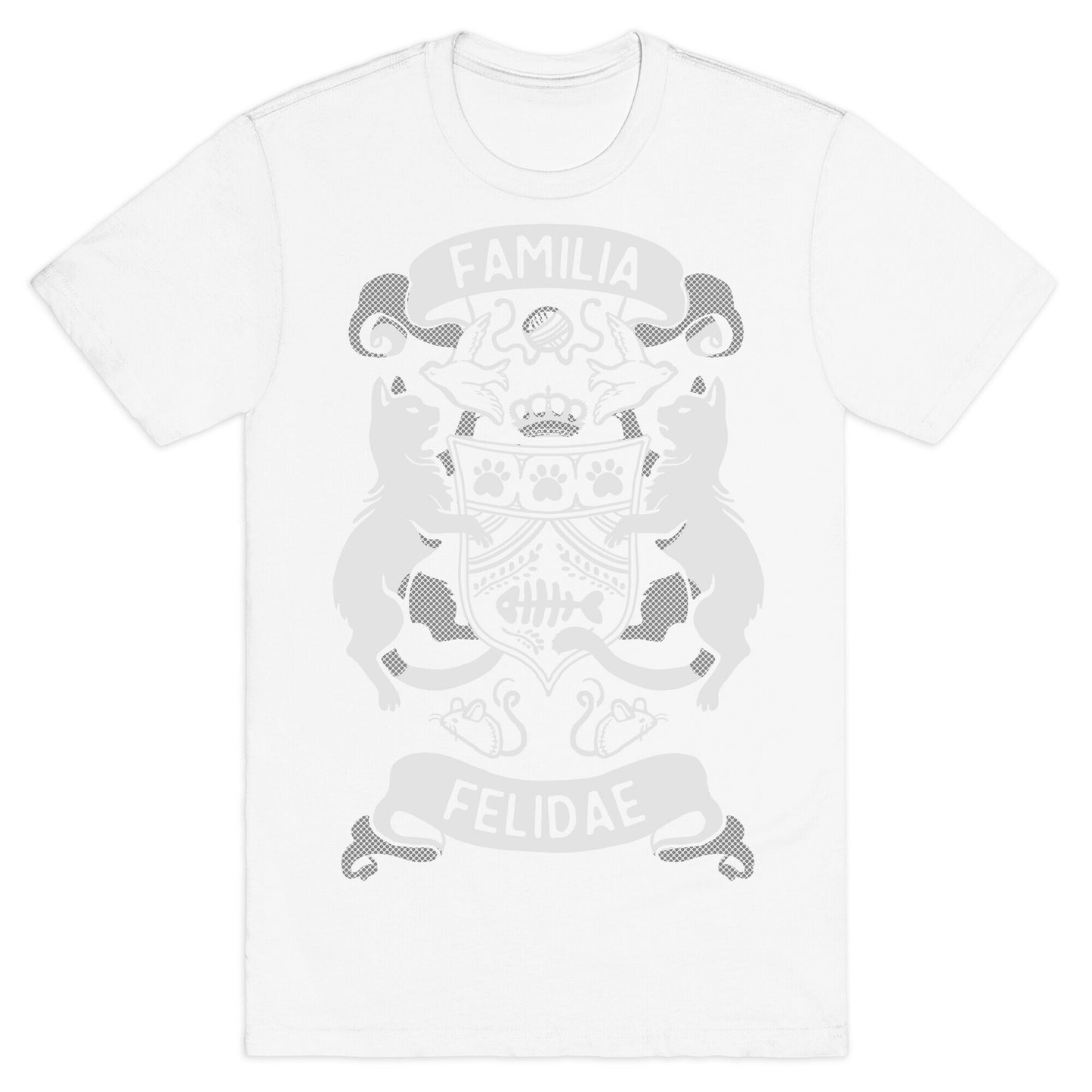 Cat Family Crest: Familia Felidae T-Shirt