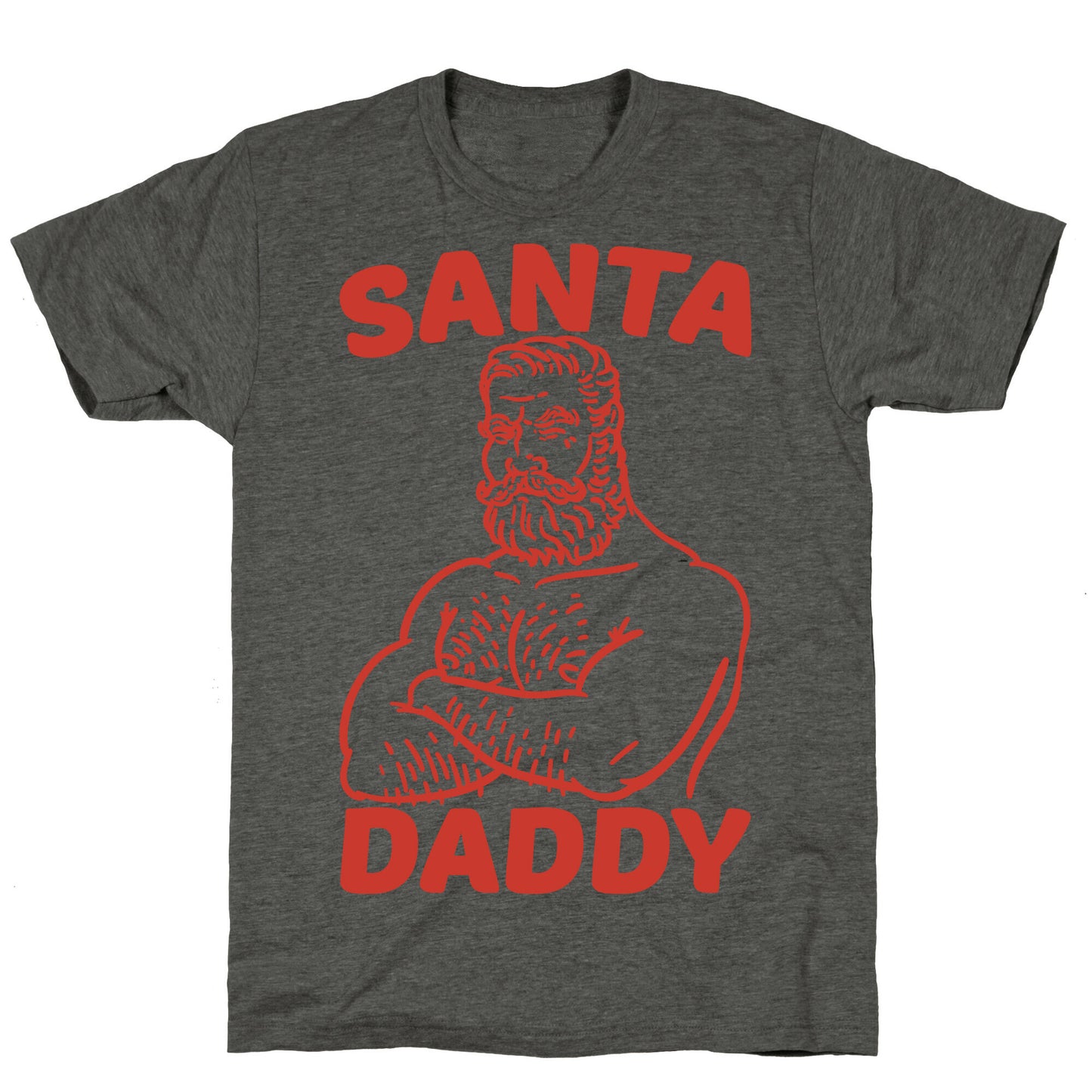 Santa Daddy Unisex Triblend Tee