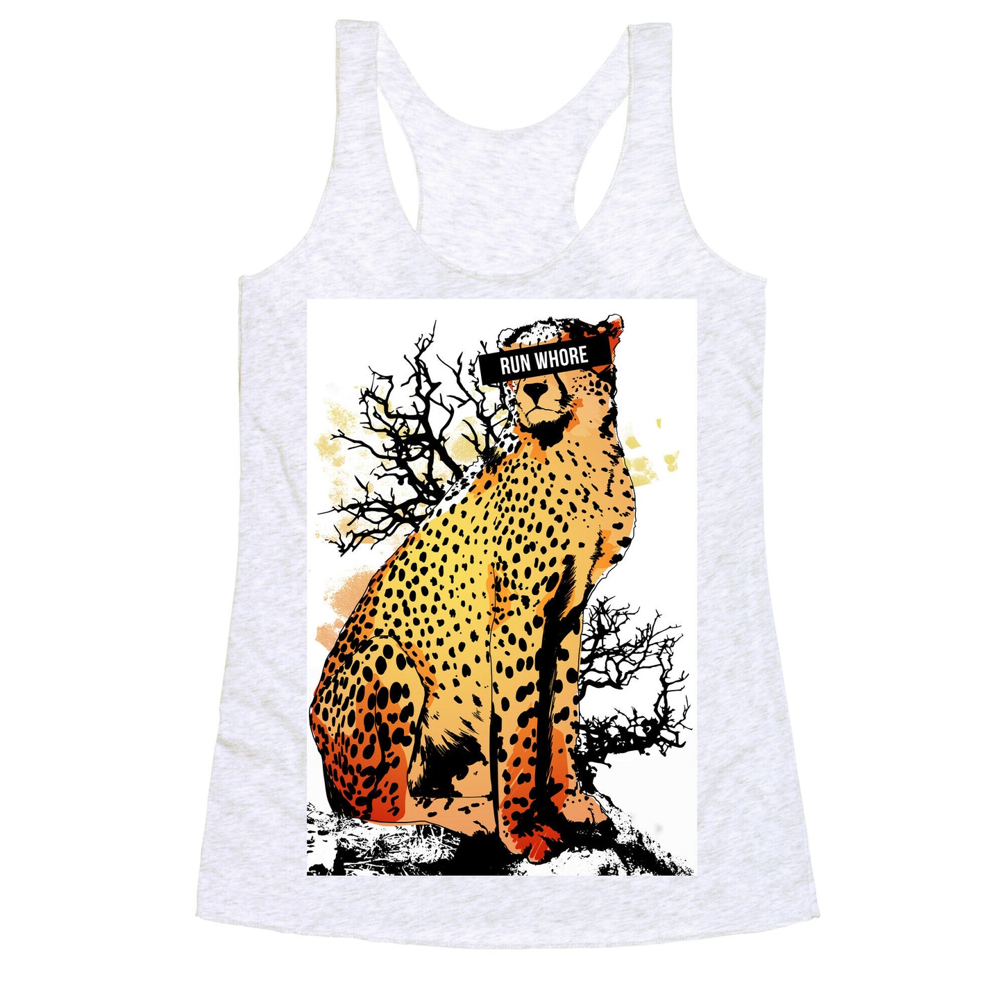 Run Whore Racerback Tank