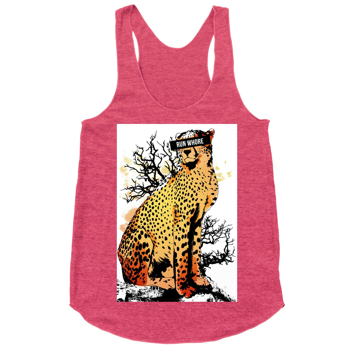 Run Whore Racerback Tank
