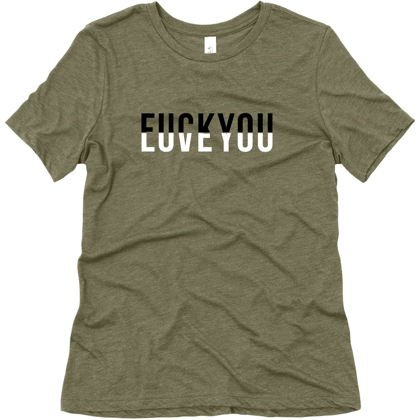 Fuck You, Love You Women's Triblend Tee