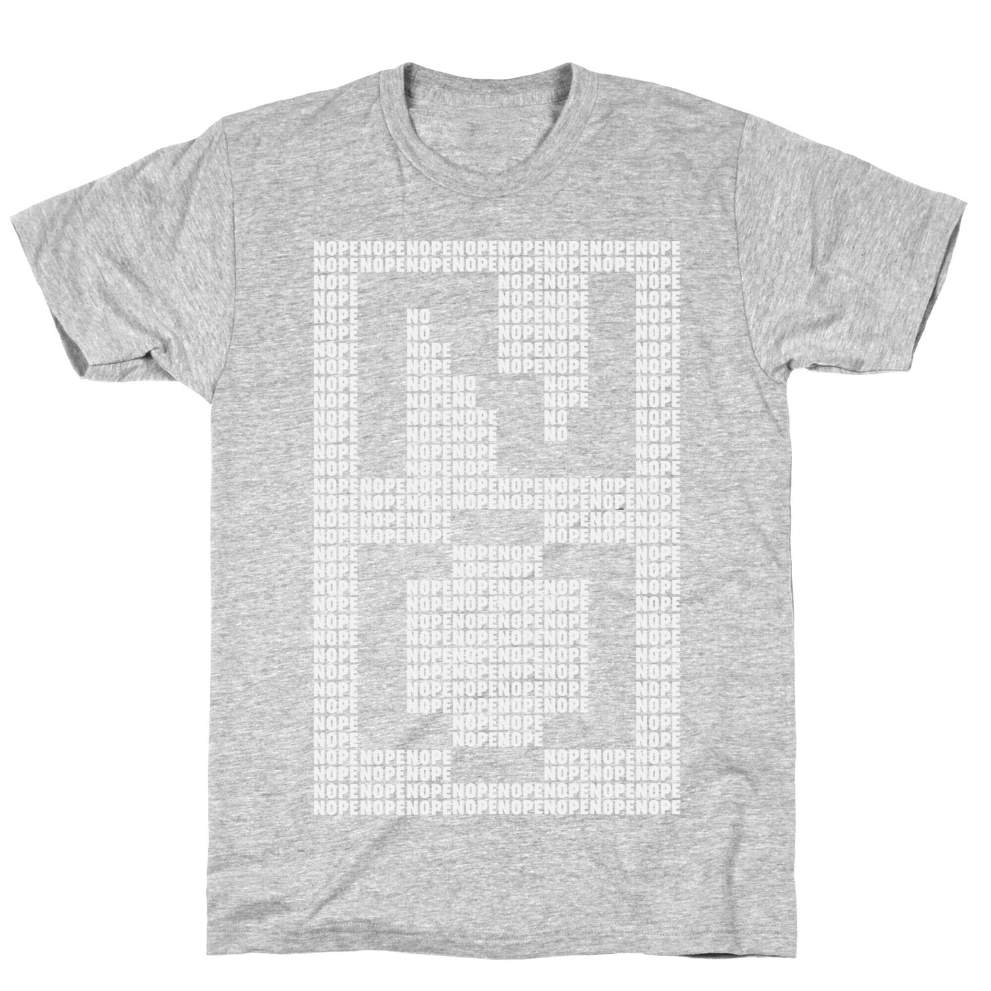 Nope Ascii Art T-Shirt