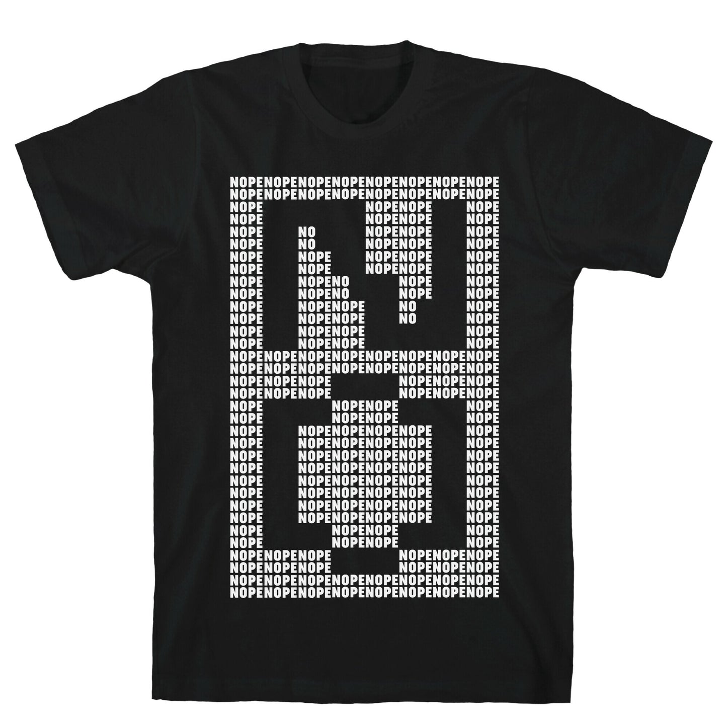 Nope Ascii Art T-Shirt