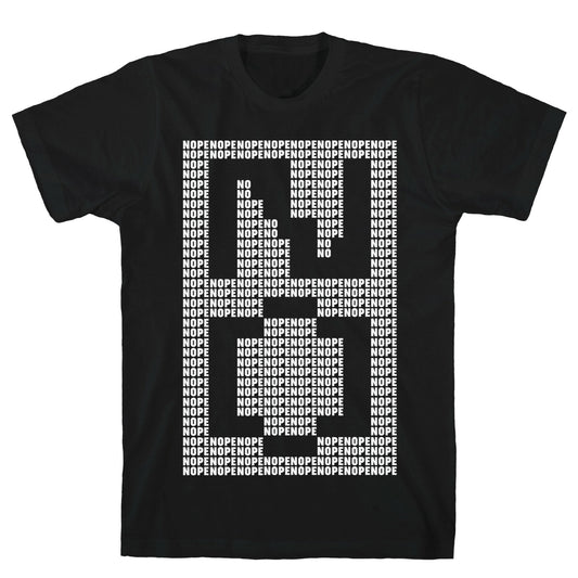 Nope Ascii Art T-Shirt