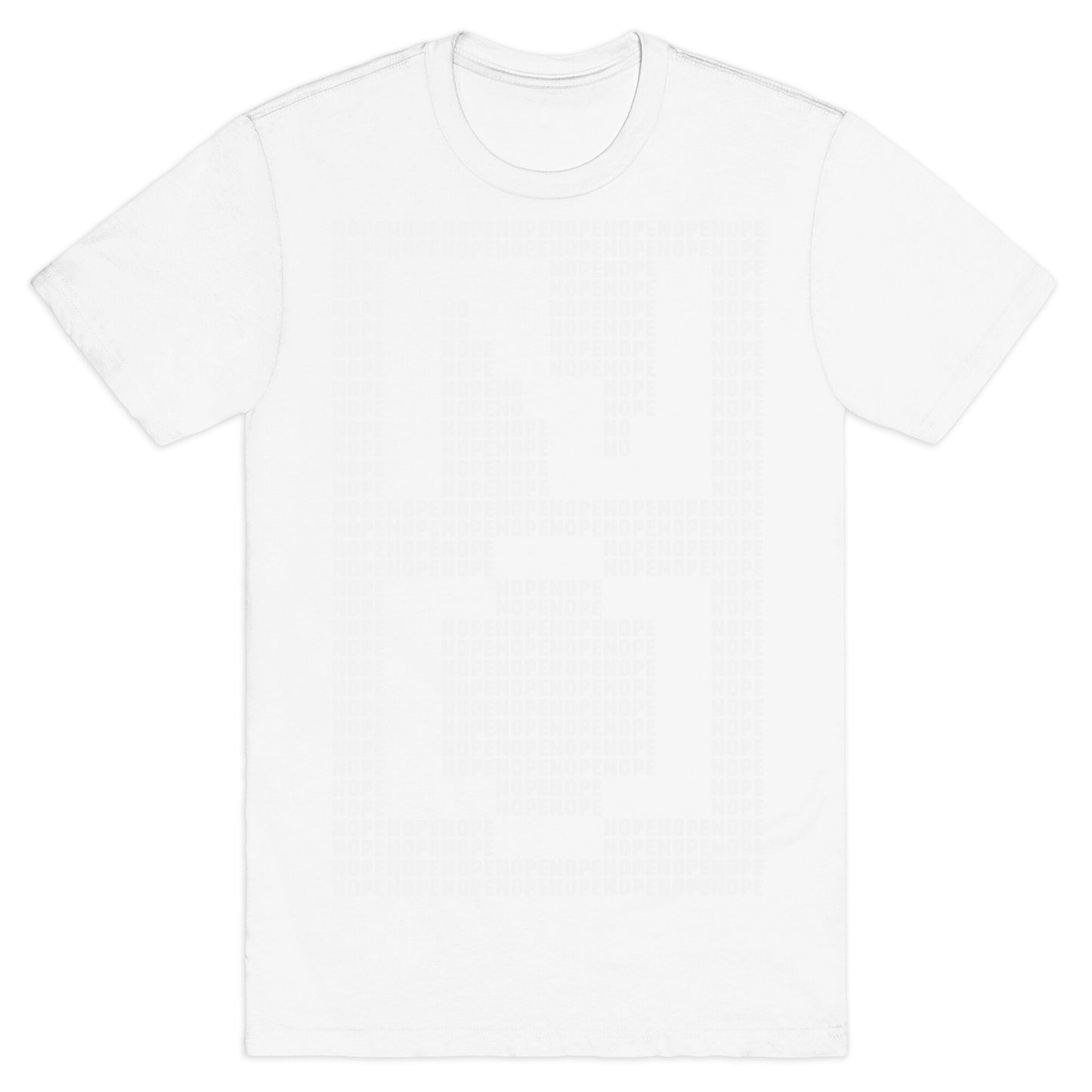 Nope Ascii Art T-Shirt
