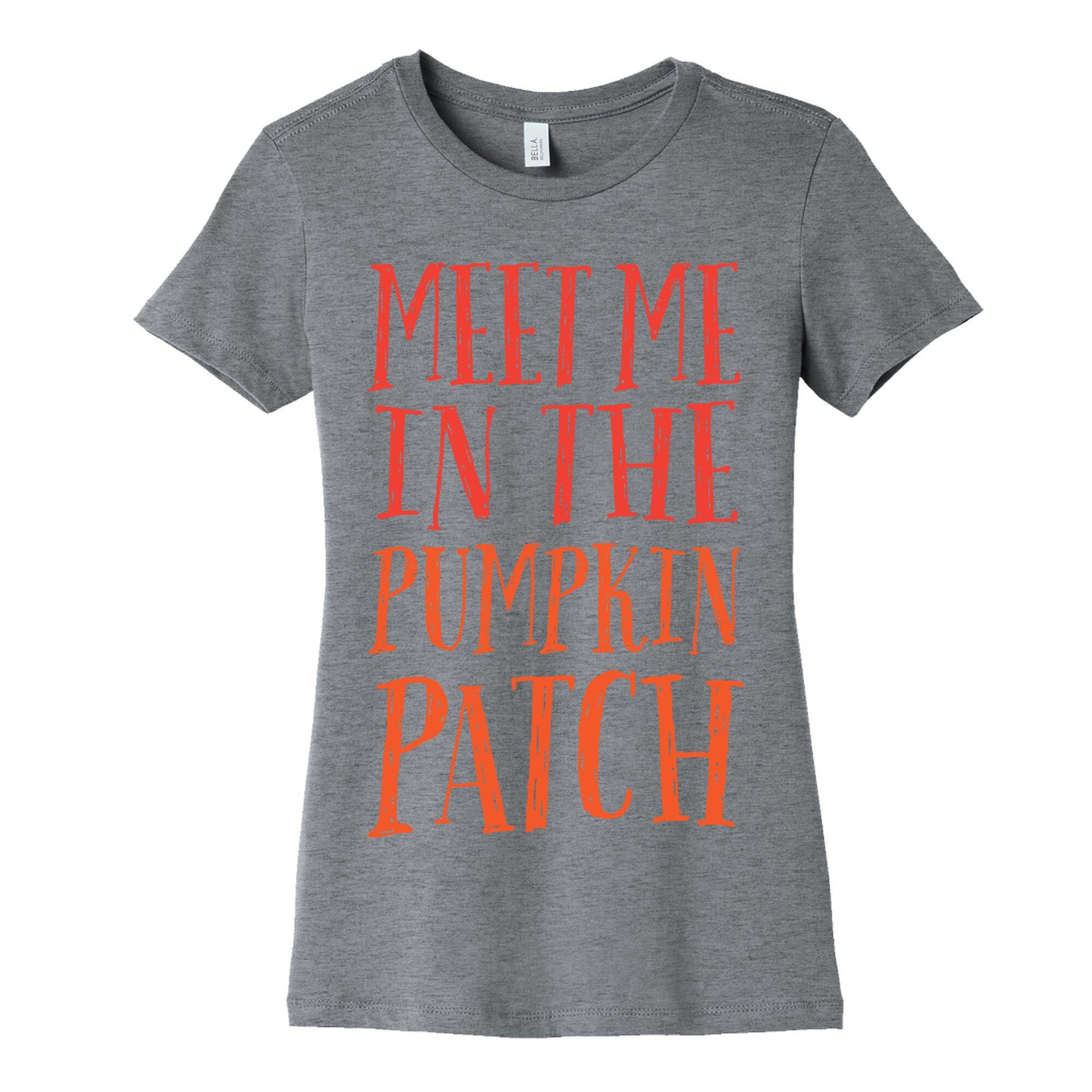 Meet Me In The Pumpkin Patch Women's Cotton Tee