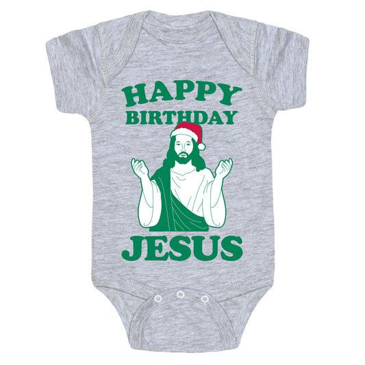 Happy Birthday Jesus! (christmas) Baby One Piece