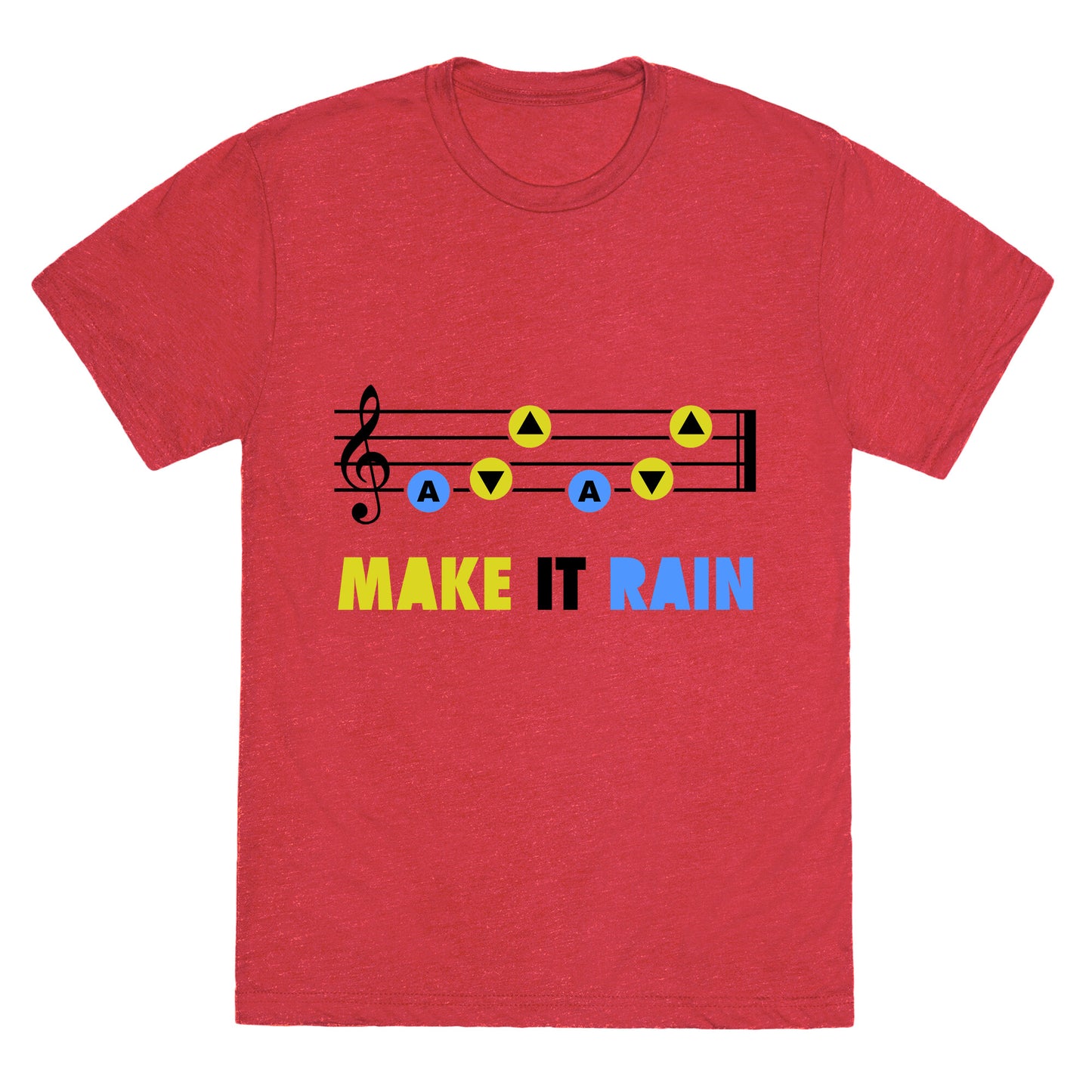 Make It Rain (Song Of Storms) Unisex Triblend Tee