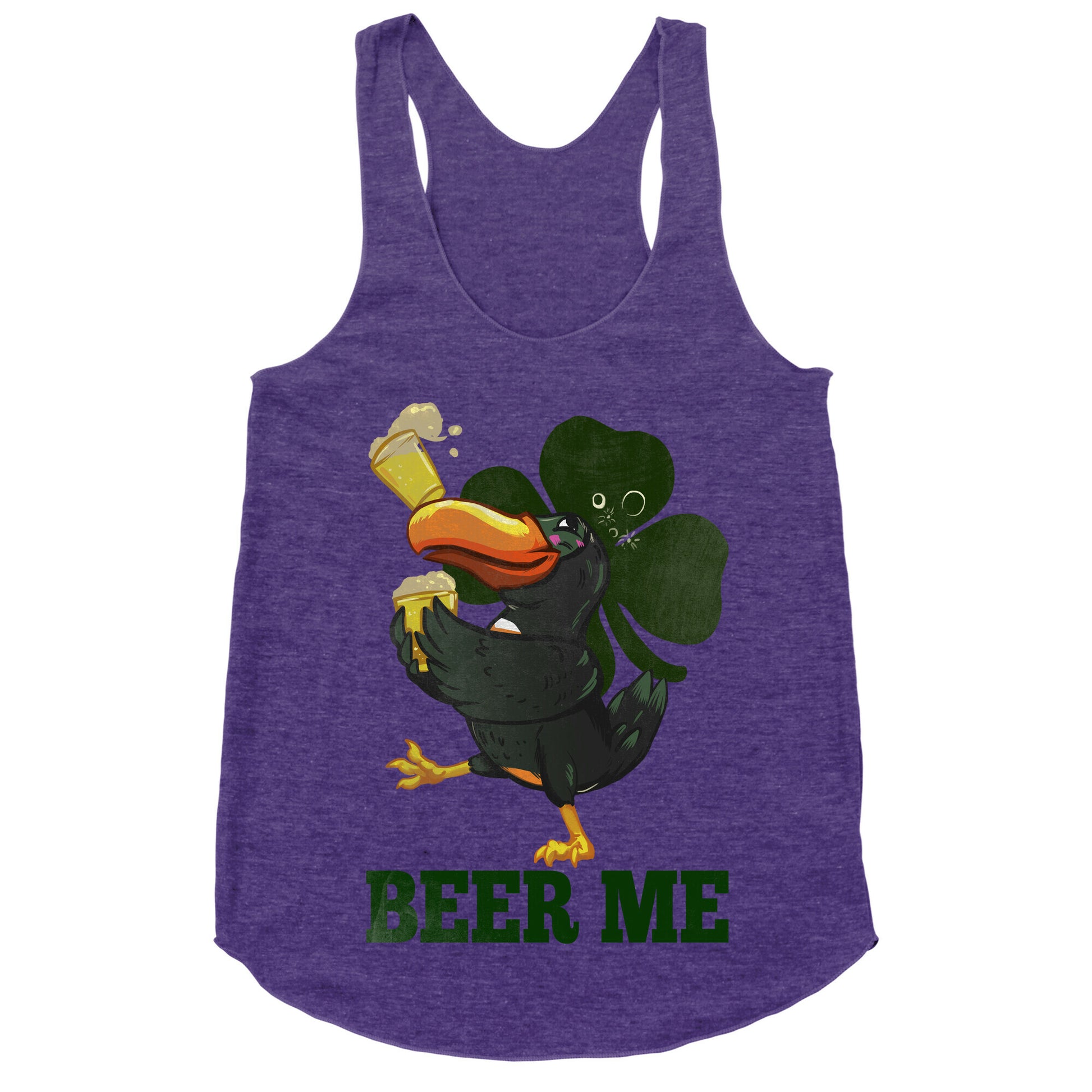 Toucan-Beer Me! Racerback Tank