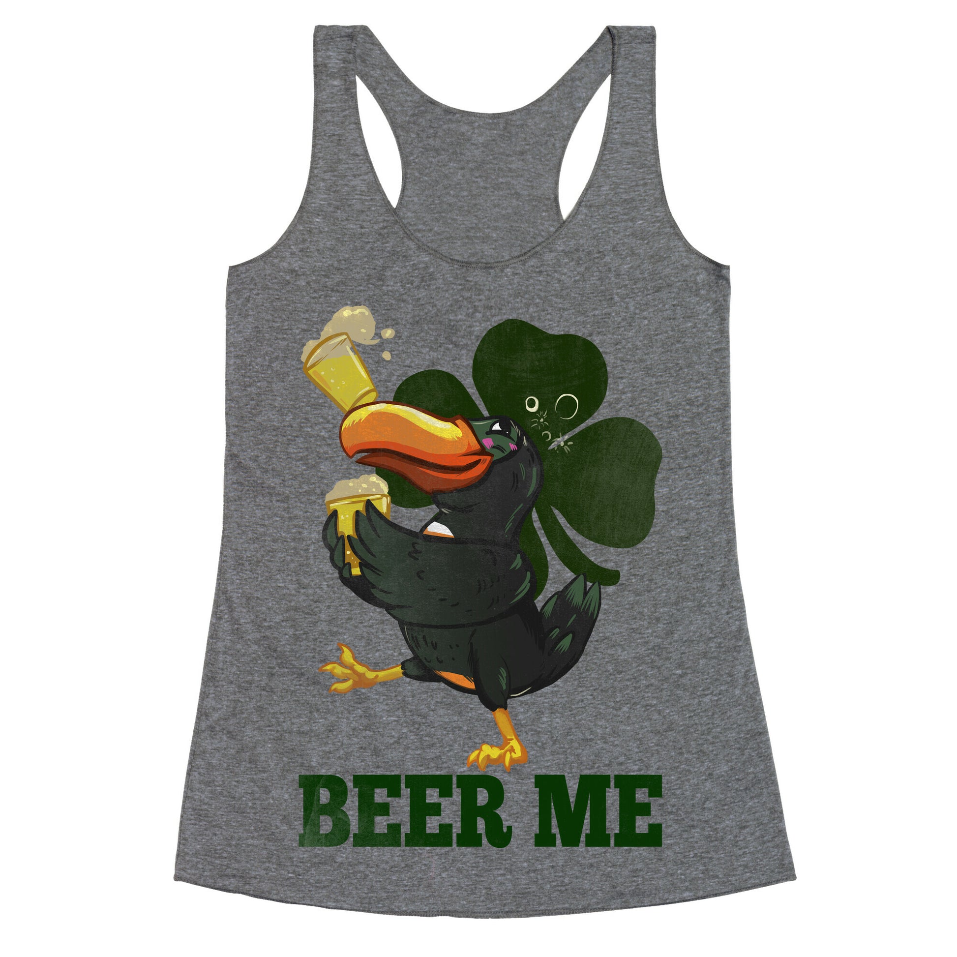 Toucan-Beer Me! Racerback Tank