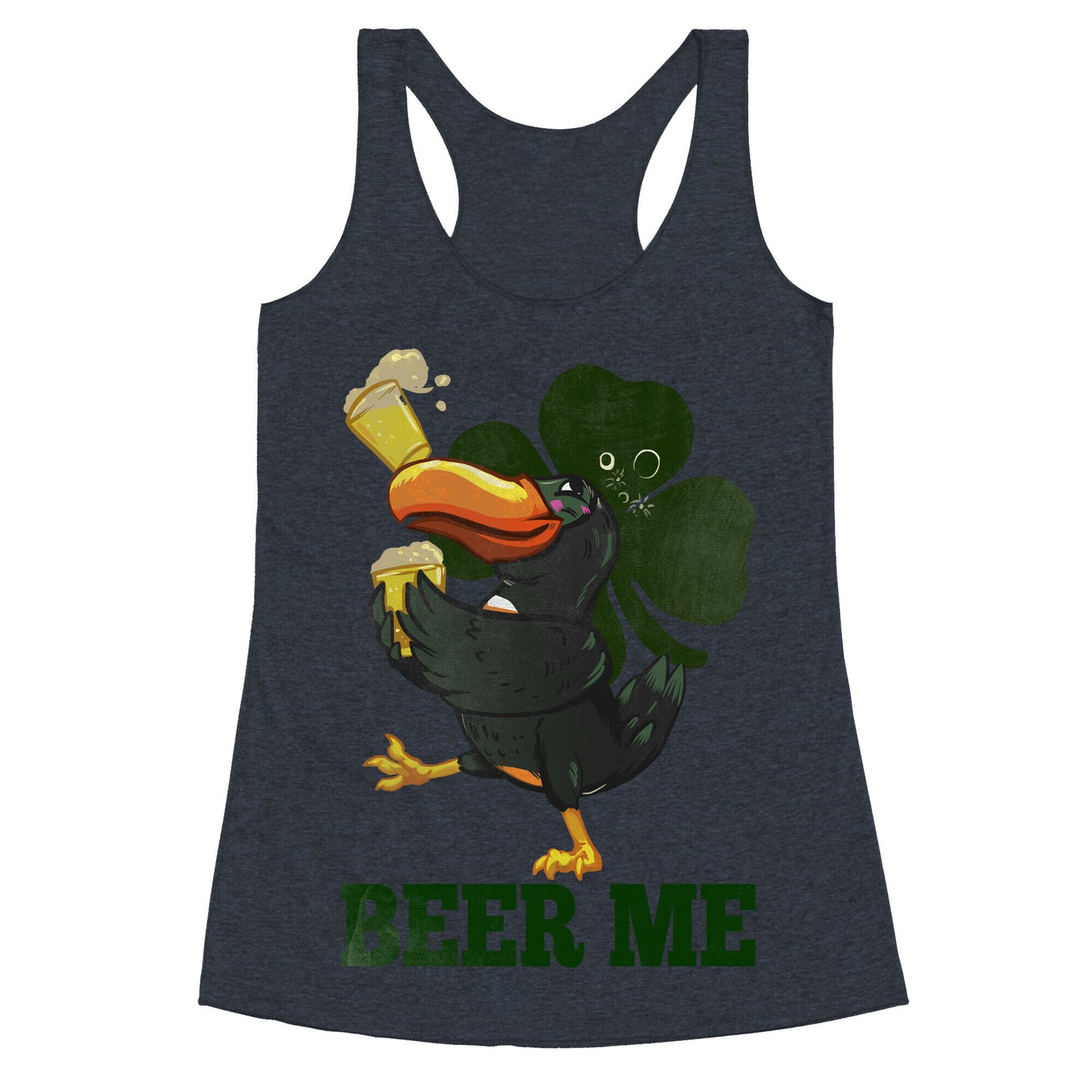 Toucan-Beer Me! Racerback Tank