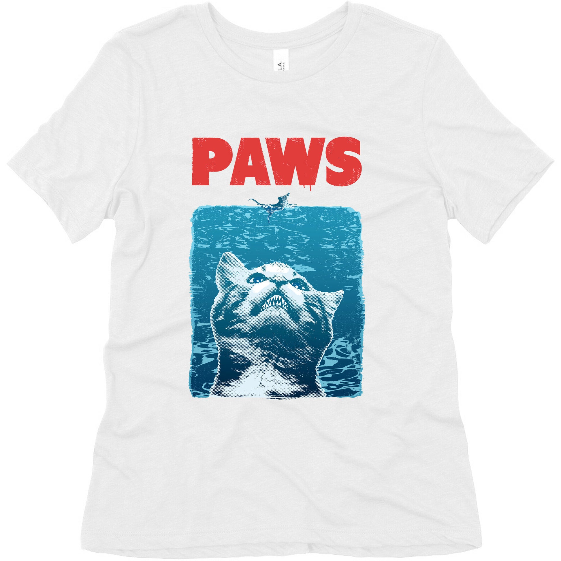 PAWS (Jaws Parody tee) Women's Triblend Tee