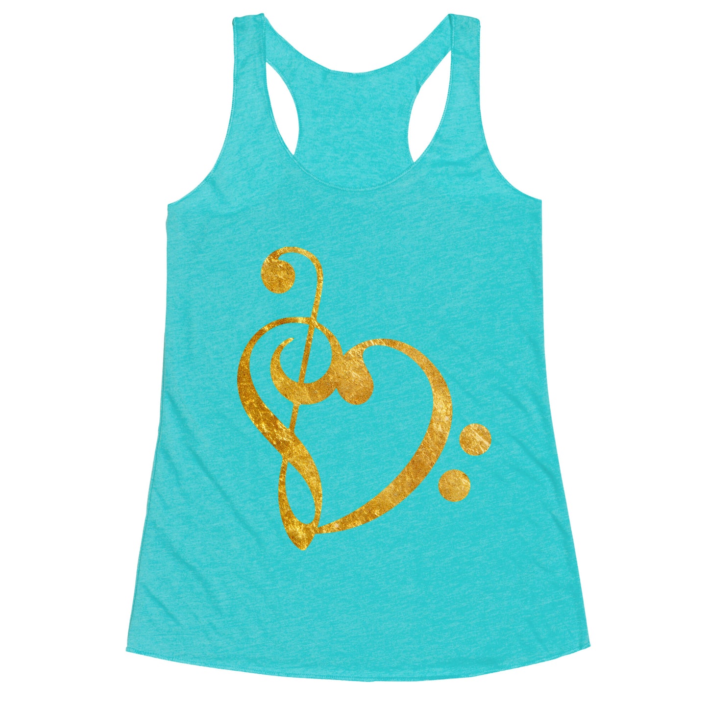 Musical Heart Racerback Tank