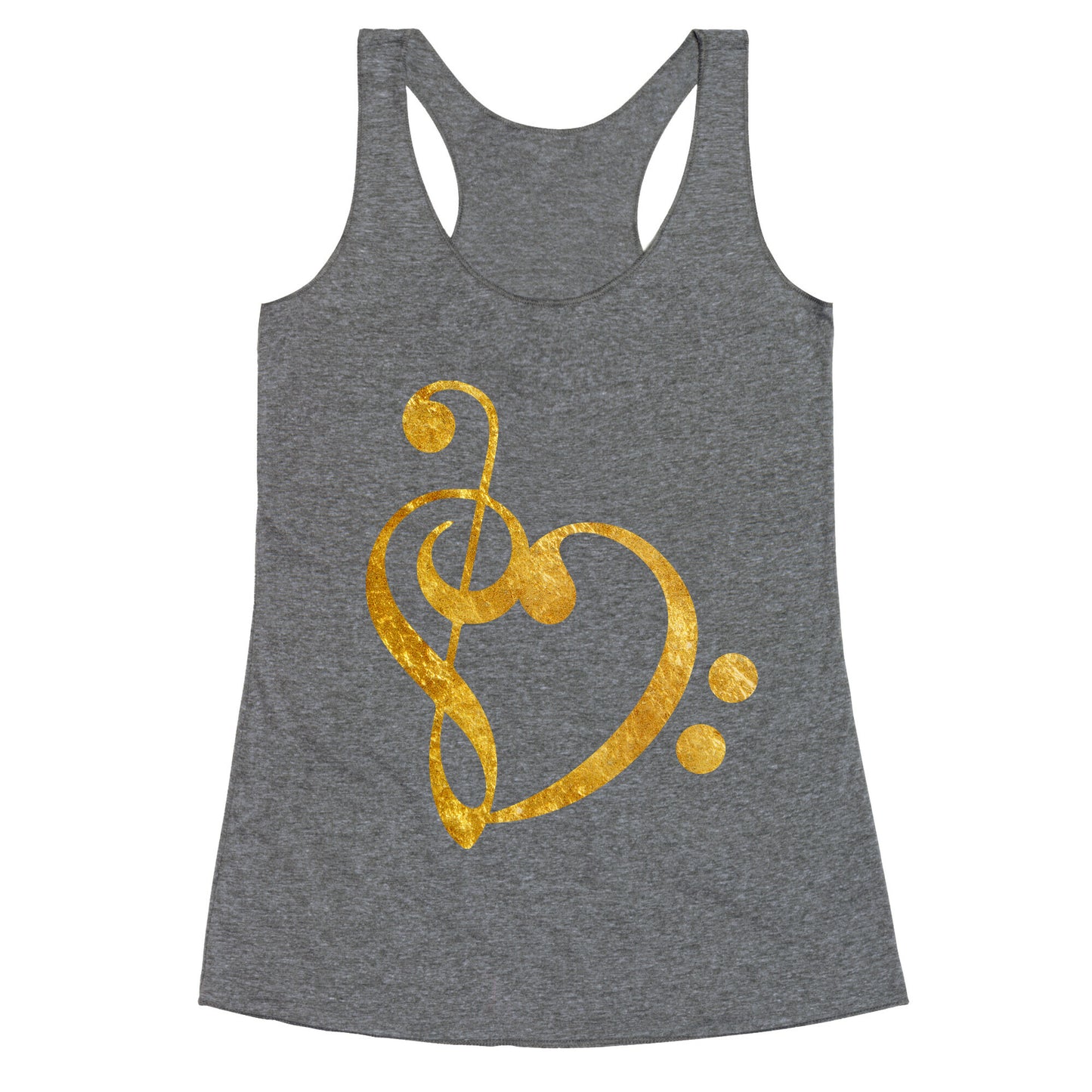 Musical Heart Racerback Tank