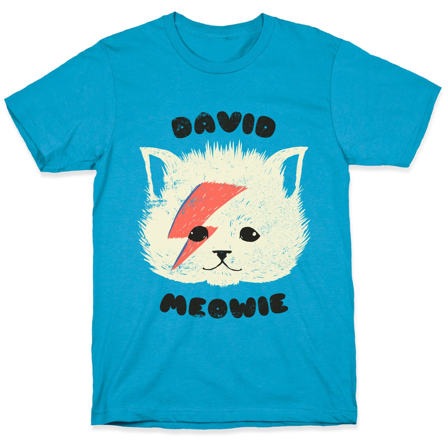 David Meowie Unisex Triblend Tee