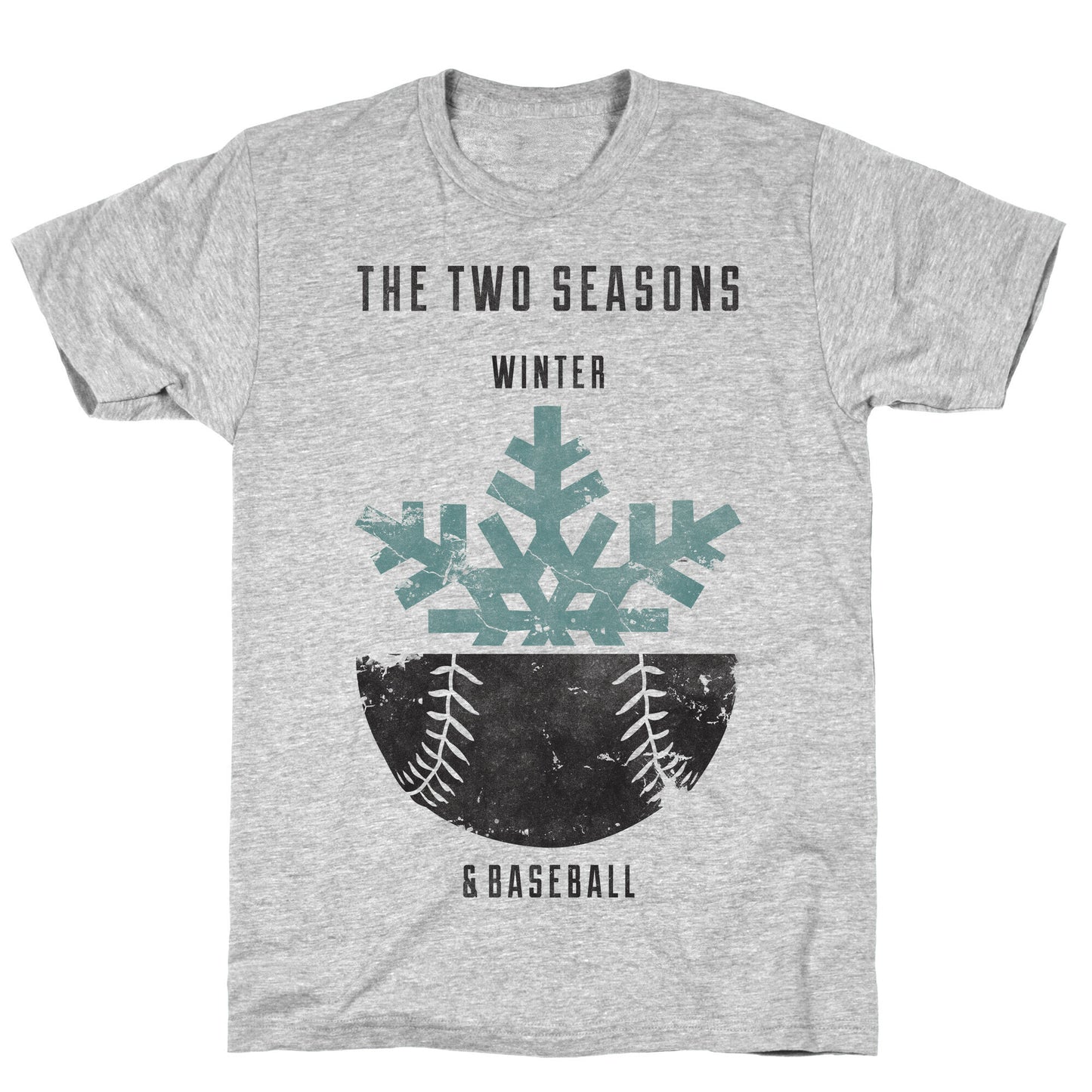 Winter and Baseball T-Shirt