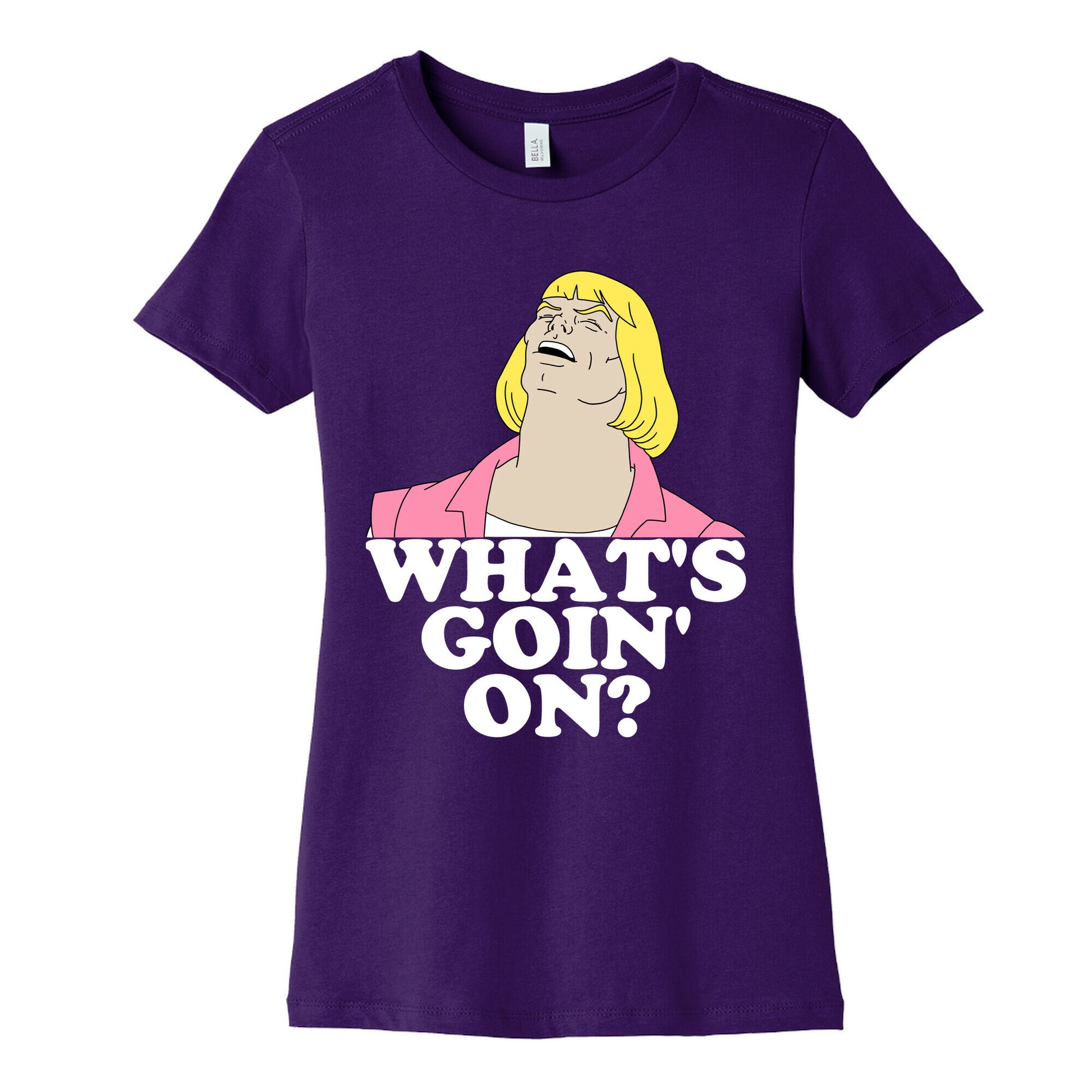 What's Goin' On? Couples Shirt Women's Cotton Tee