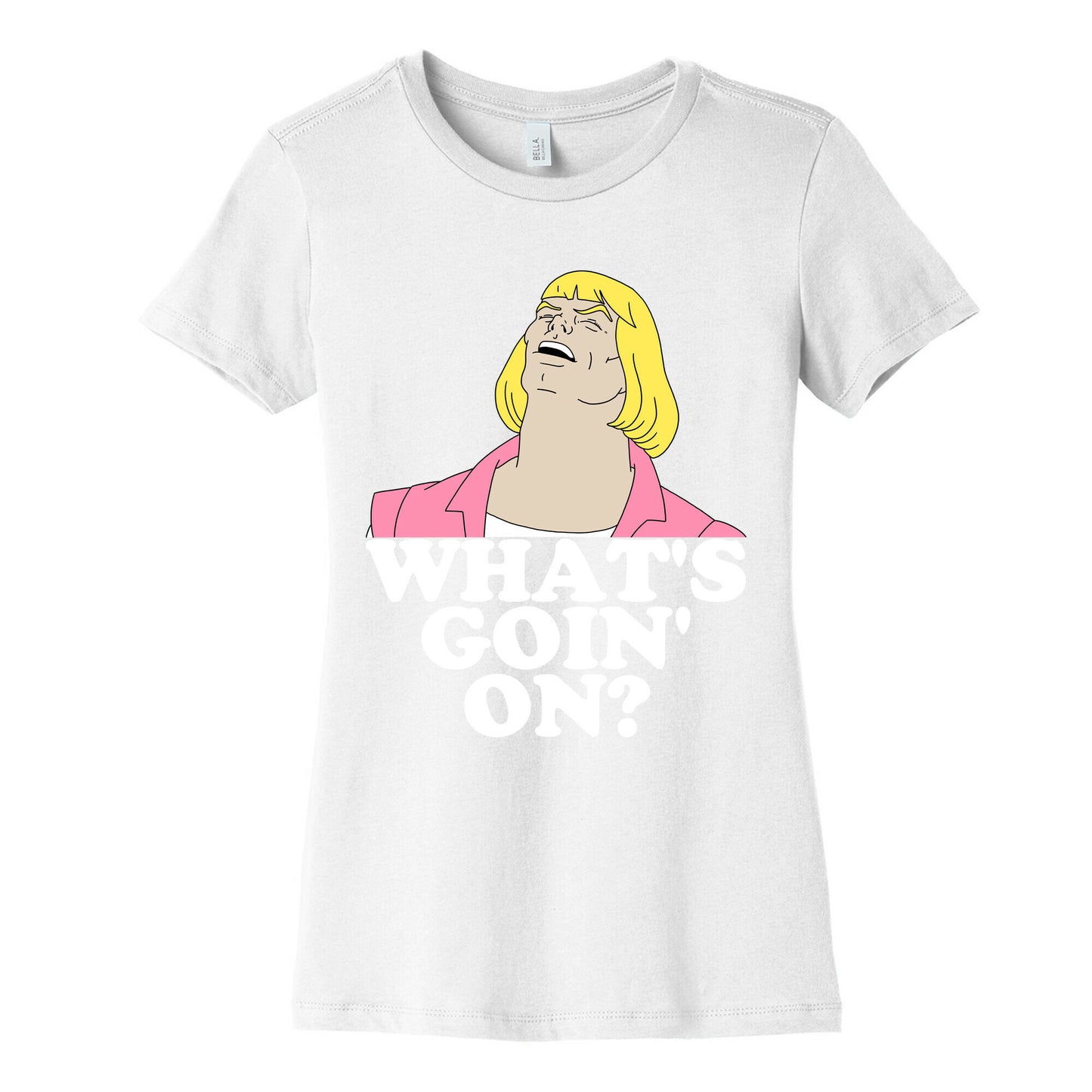 What's Goin' On? Couples Shirt Women's Cotton Tee