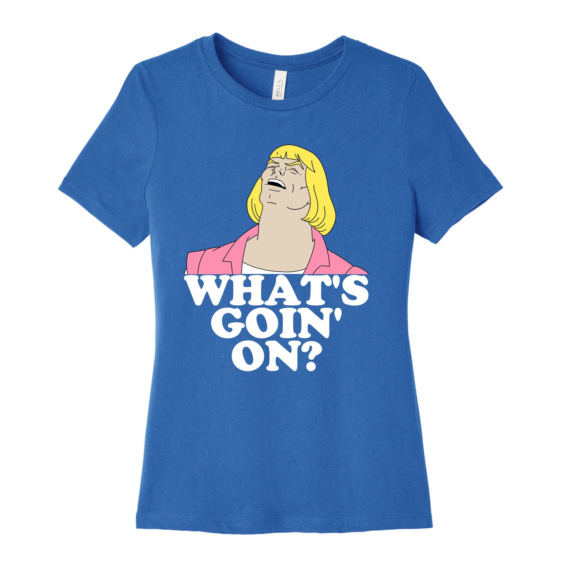 What's Goin' On? Couples Shirt Women's Cotton Tee
