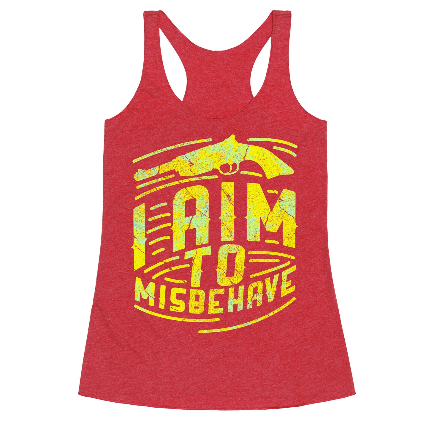 Misbehave (dark) Racerback Tank