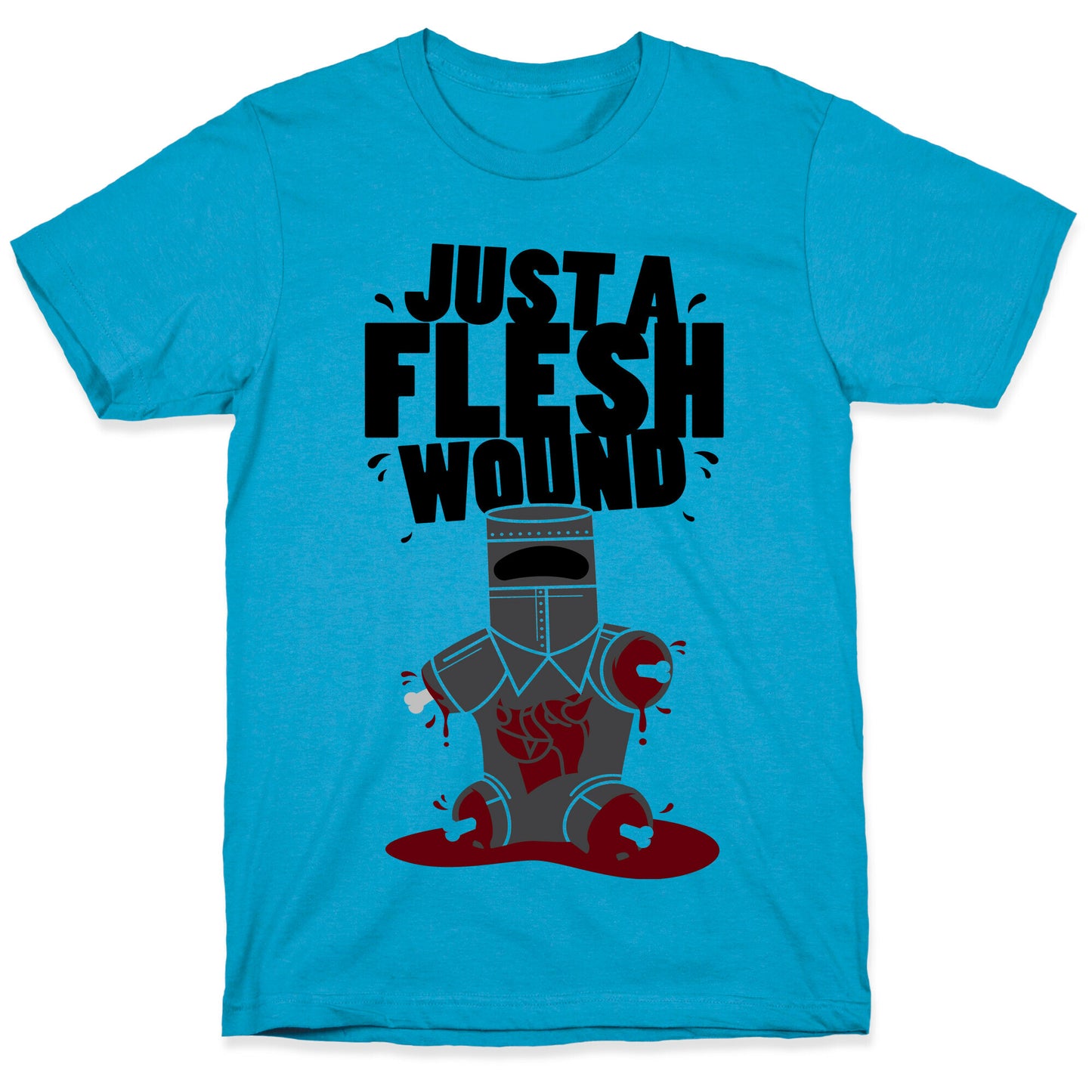 Just A Flesh Wound Unisex Triblend Tee