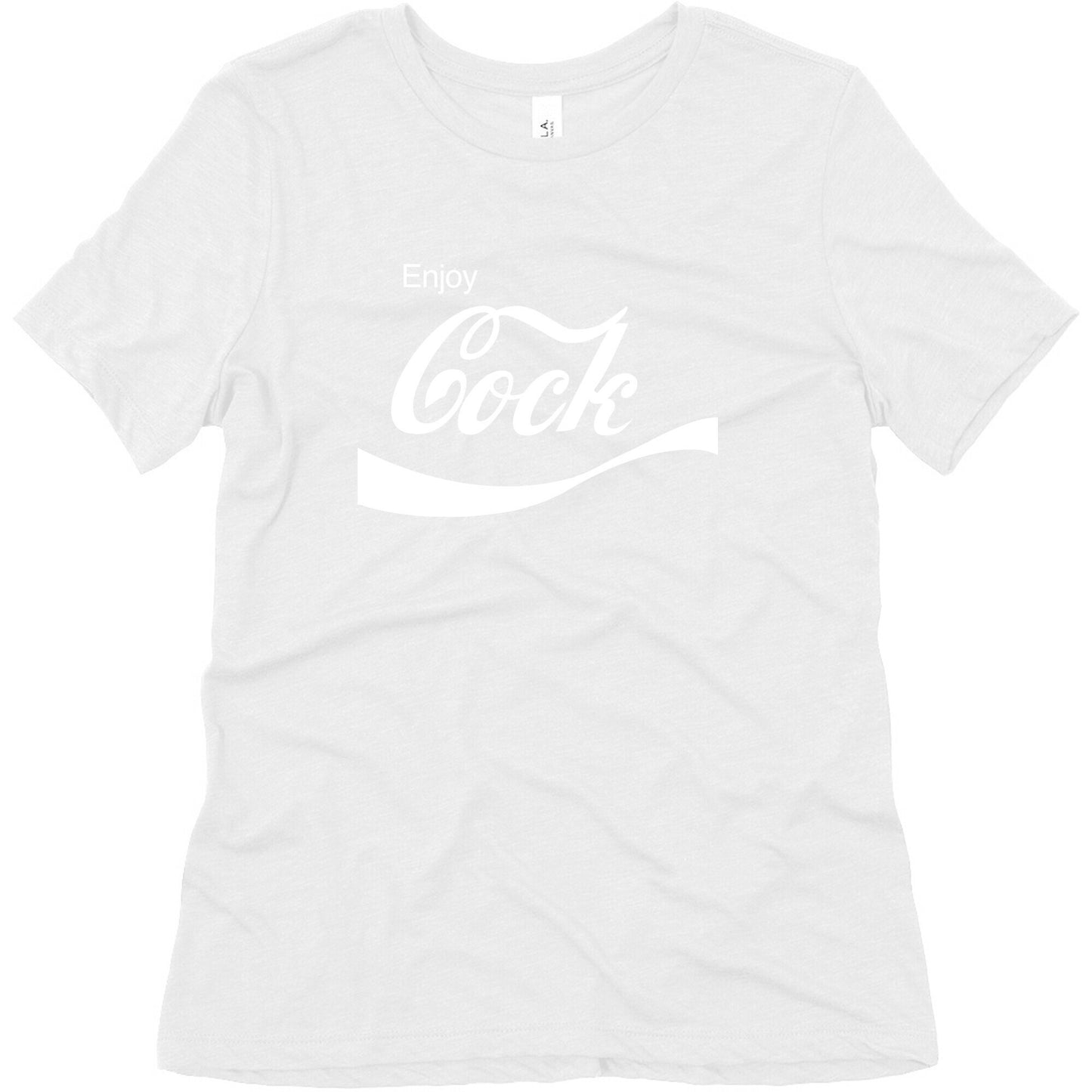 Enjoy Cock Women's Triblend Tee