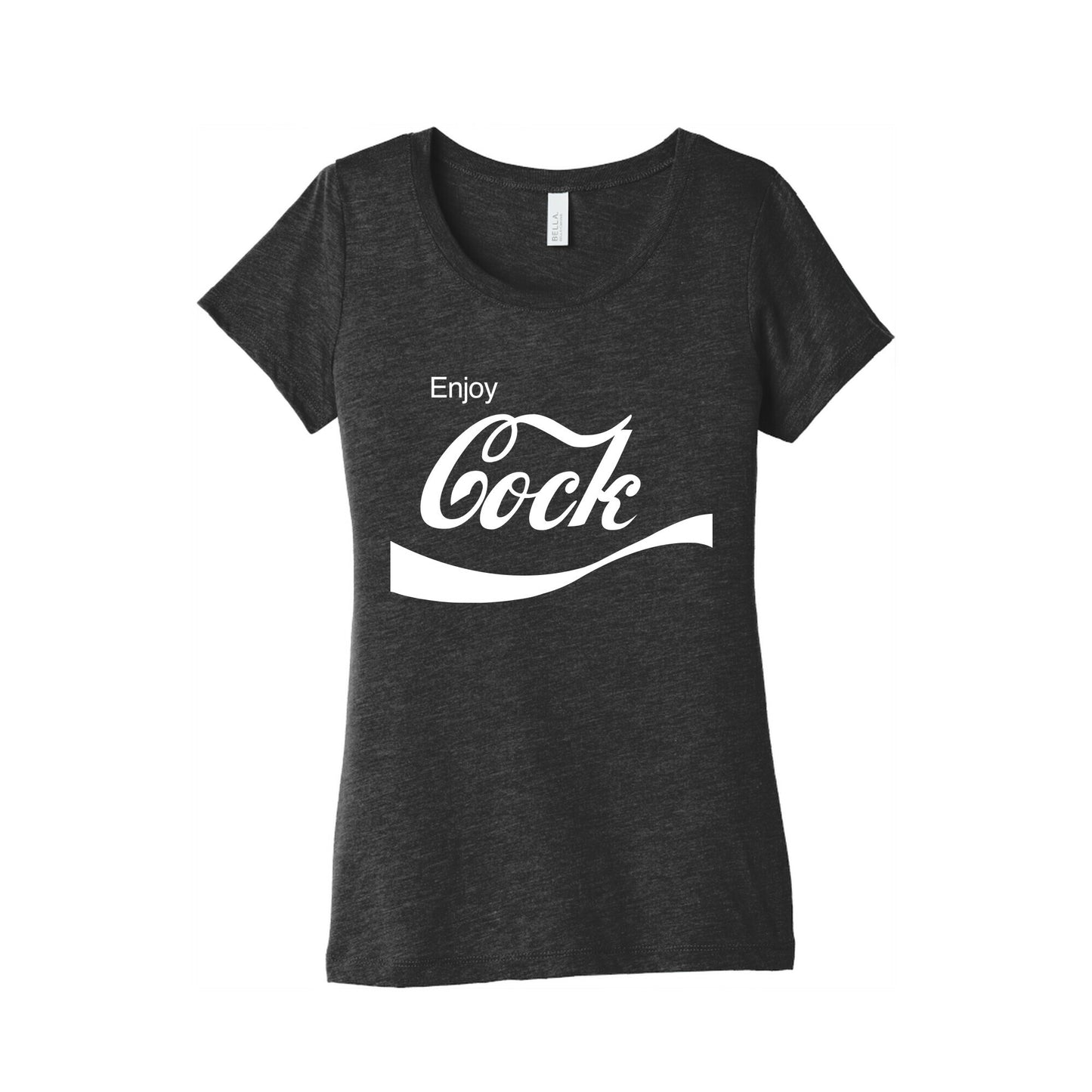 Enjoy Cock Women's Triblend Tee