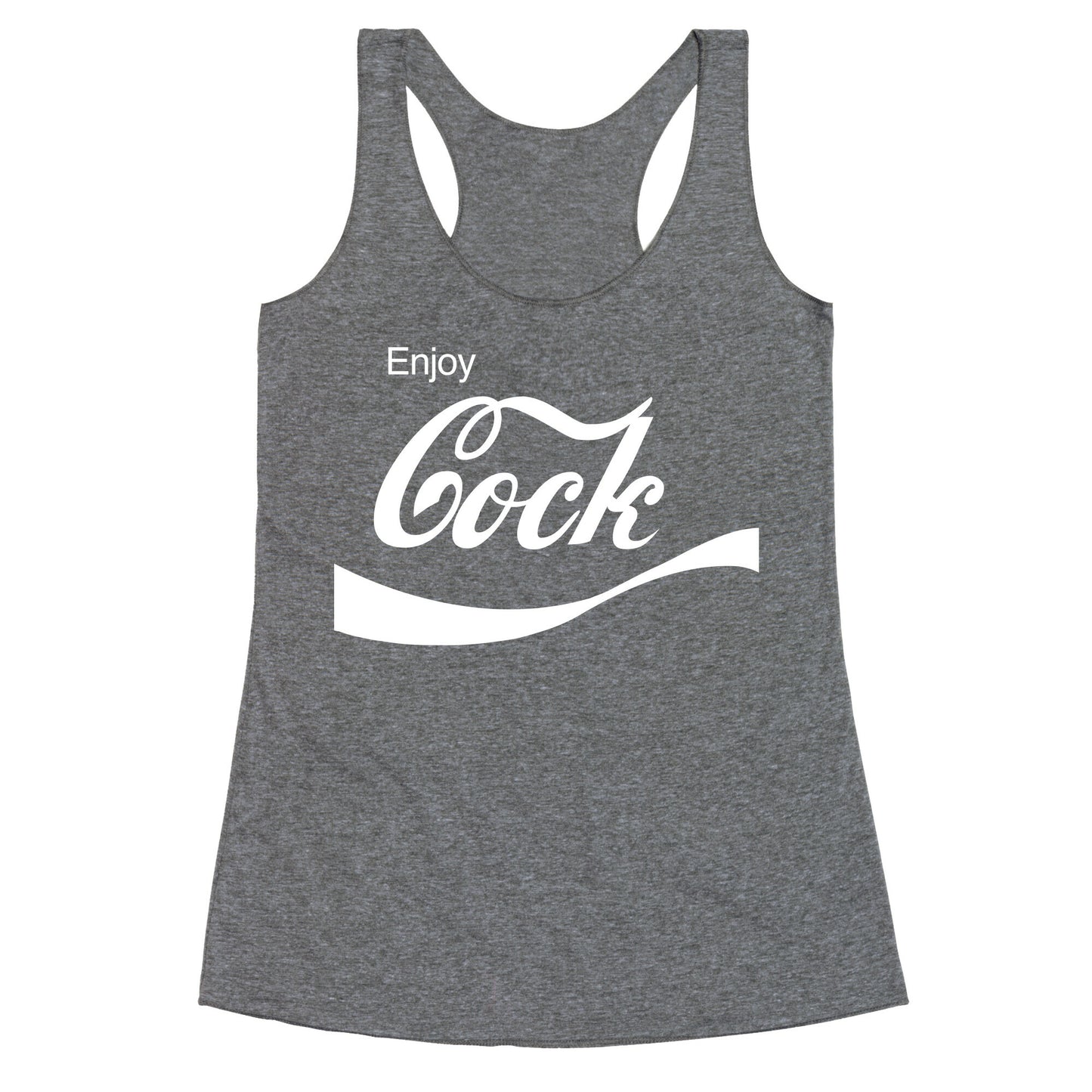 Enjoy Cock Racerback Tank