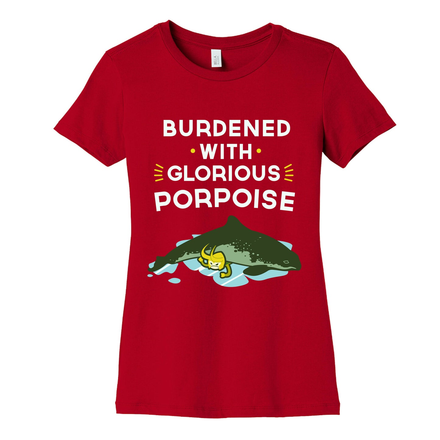 Glorious Porpoise Women's Cotton Tee