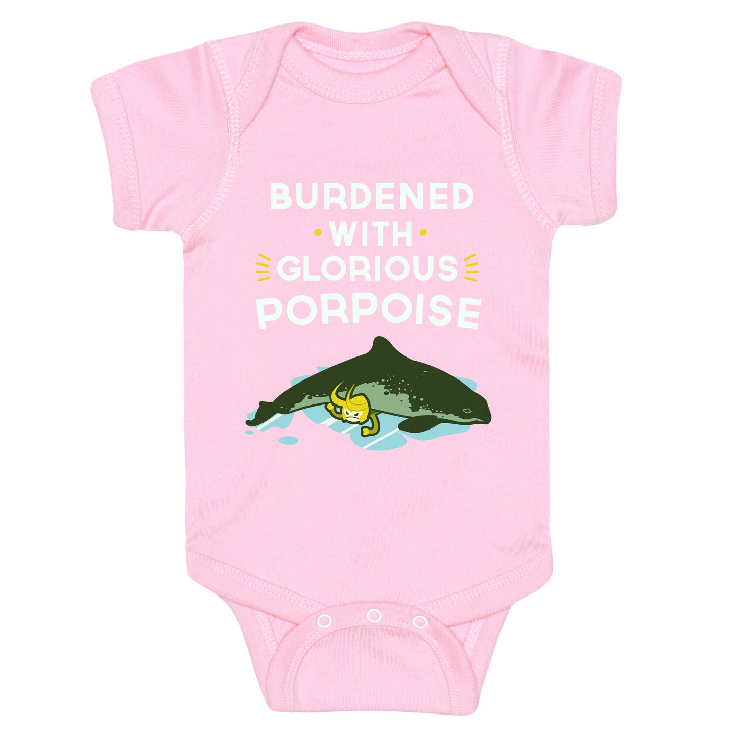 Glorious Porpoise Baby One Piece