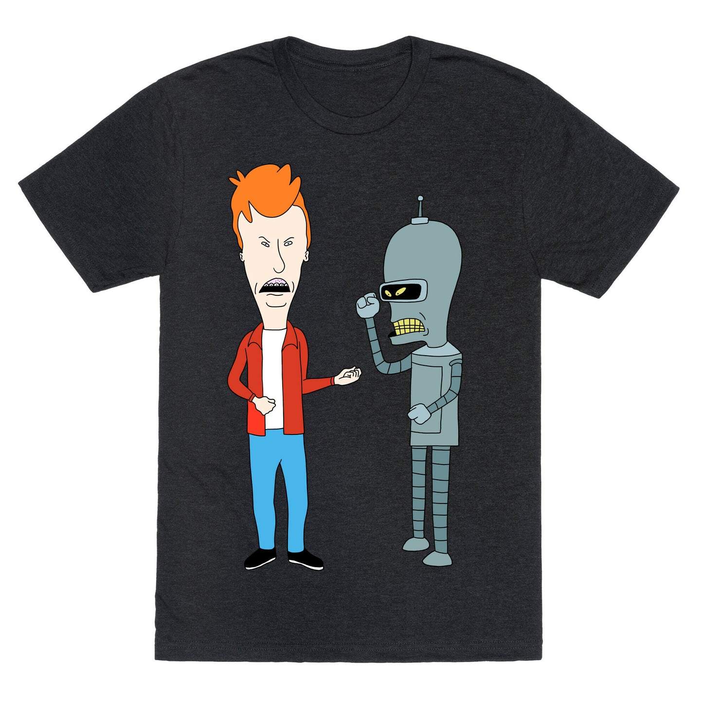 Fryhead and Bendvis Unisex Triblend Tee