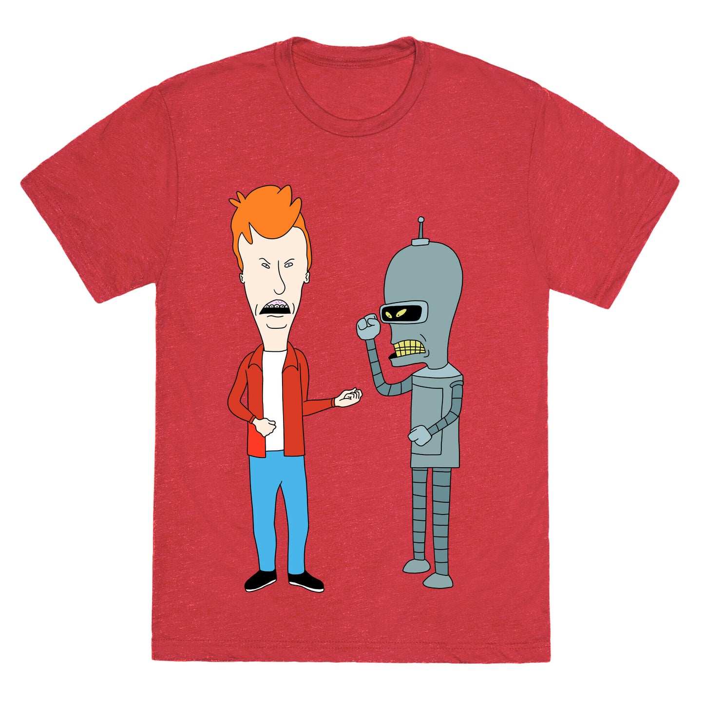 Fryhead and Bendvis Unisex Triblend Tee