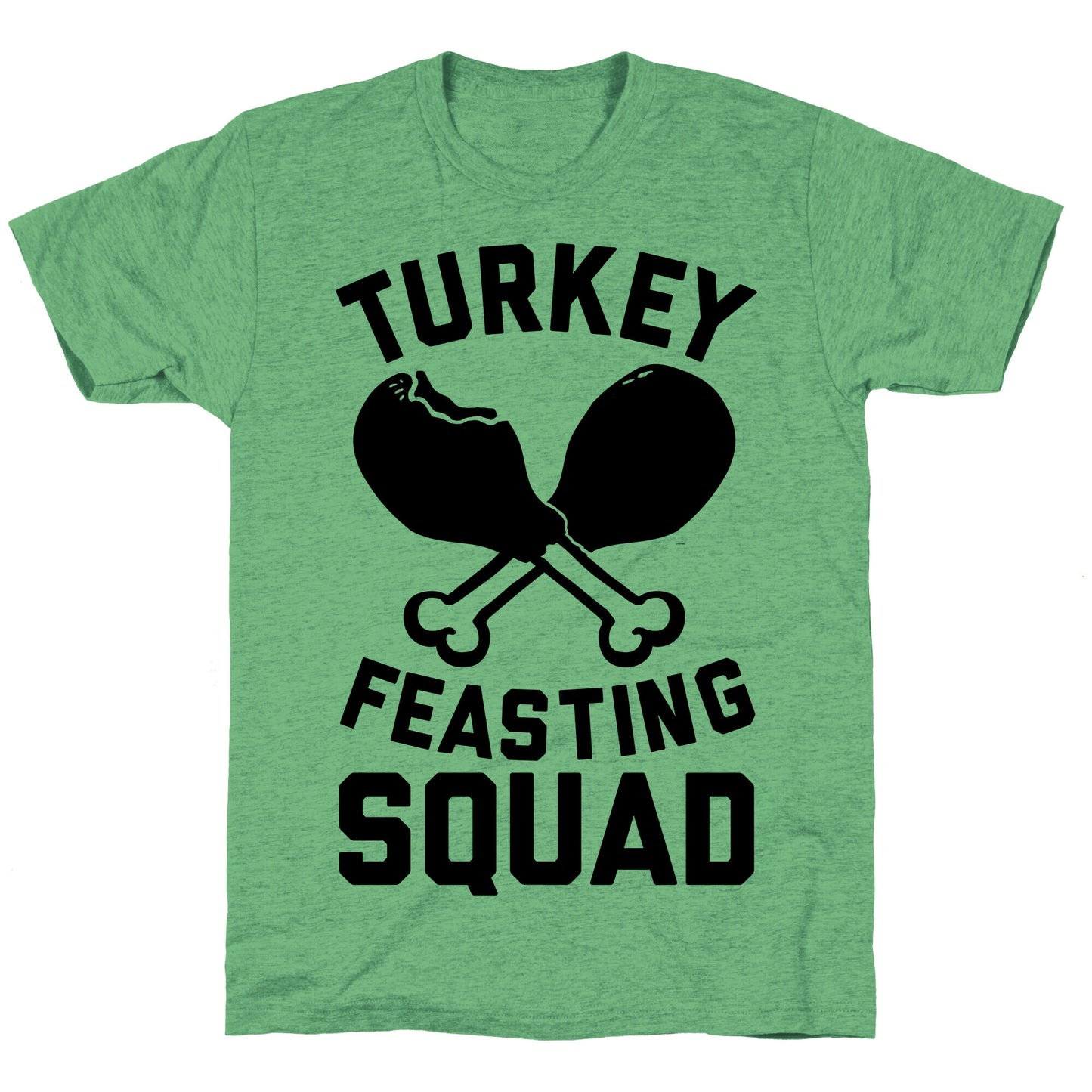 Turkey Feasting Squad Unisex Triblend Tee
