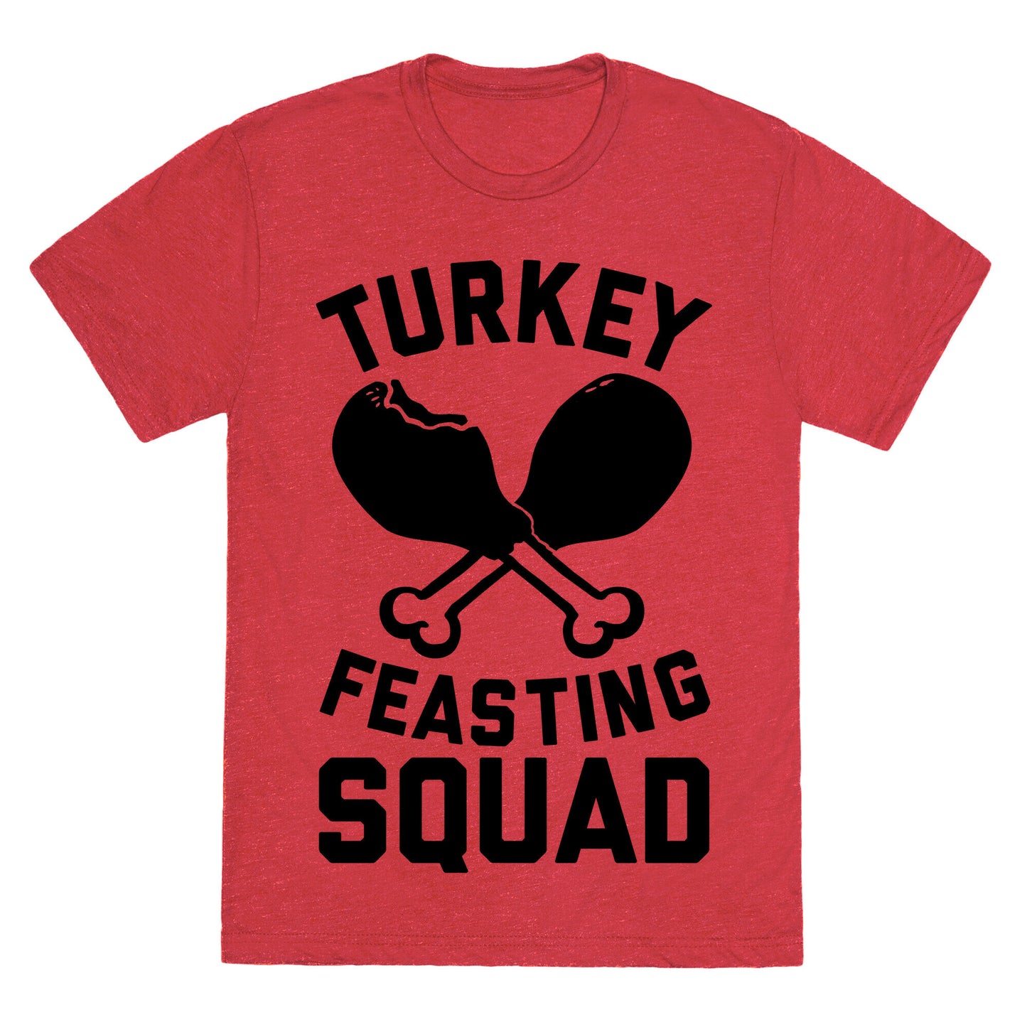 Turkey Feasting Squad Unisex Triblend Tee