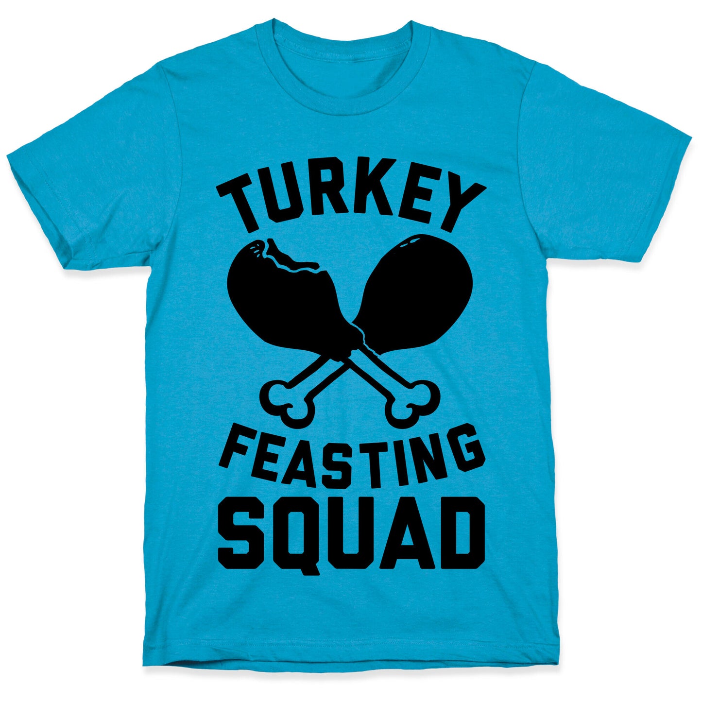 Turkey Feasting Squad Unisex Triblend Tee
