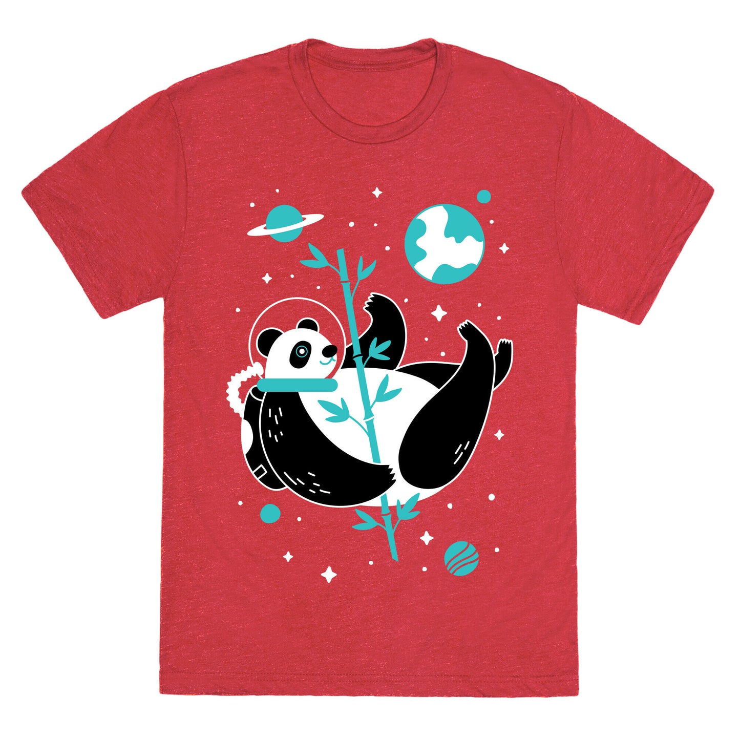 Space Panda Unisex Triblend Tee