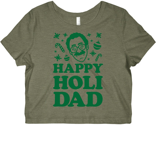 Happy Holi-Dad Graphic Baby Tee