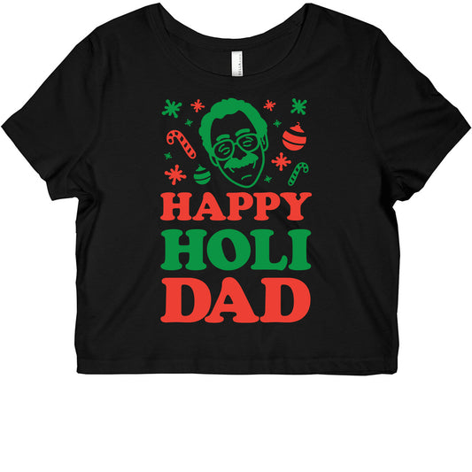 Happy Holi-Dad Graphic Baby Tee