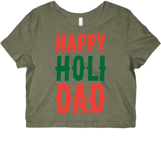 Happy Holi-Dad Graphic Baby Tee
