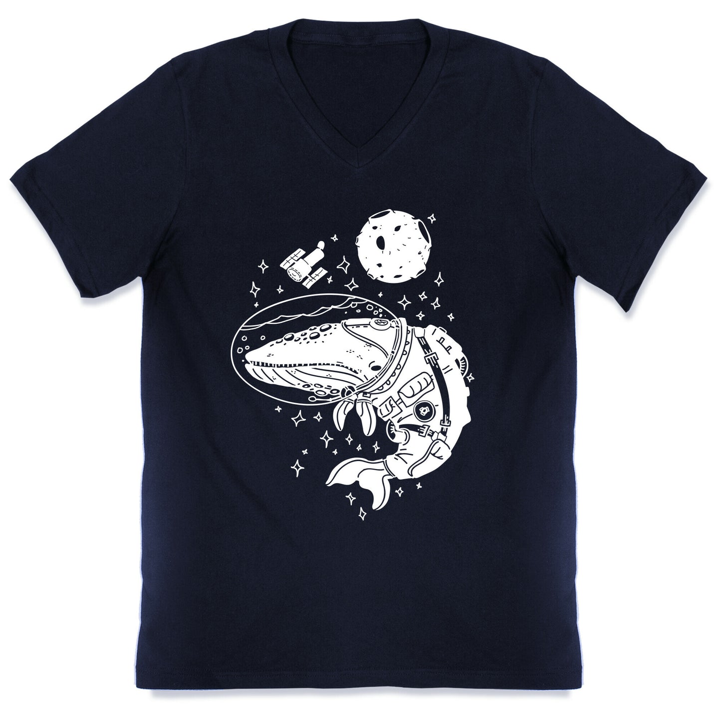 Space Whale V-Neck
