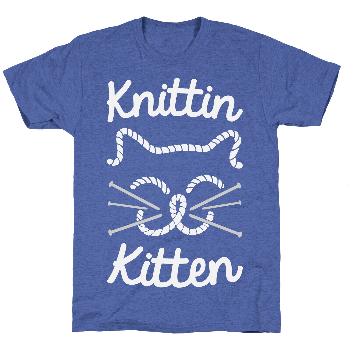 Knittin Kitten Unisex Triblend Tee