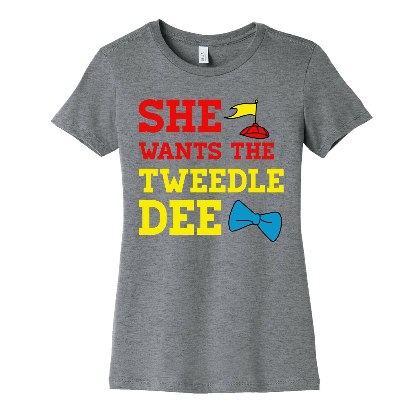 She Wants The Tweedle Dee Women's Cotton Tee