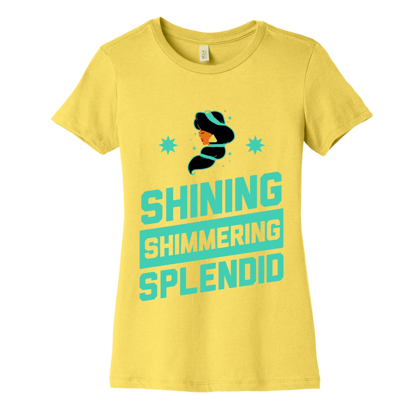 Shining Shimmering, Splendid (Athletic) Women's Cotton Tee