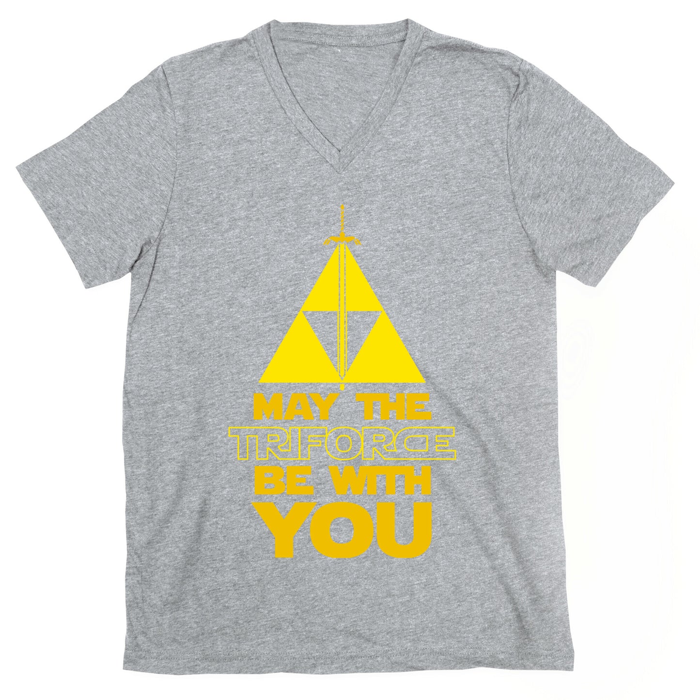 May The Triforce Be With You V-Neck