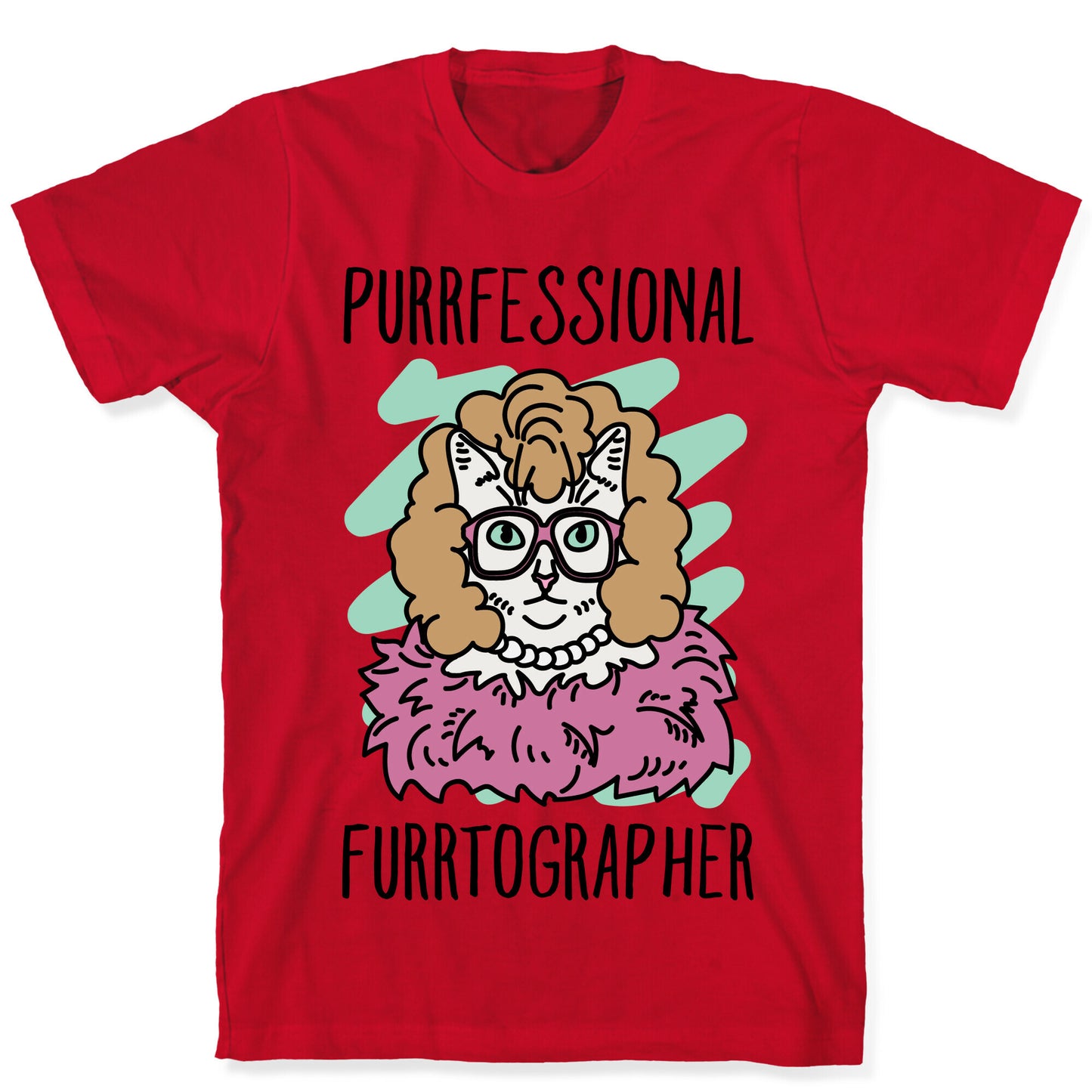 Purrfessional Furrtographer T-Shirt