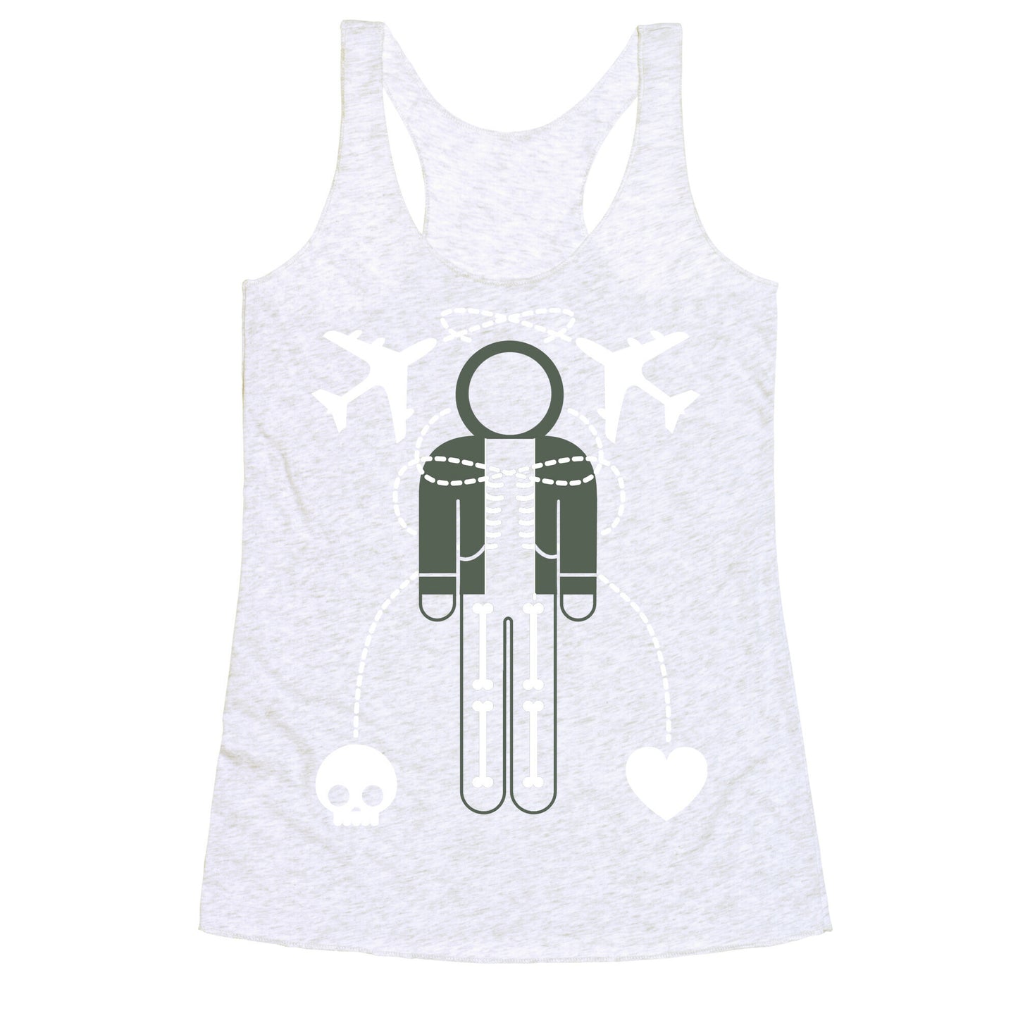 Fear and Love Racerback Tank