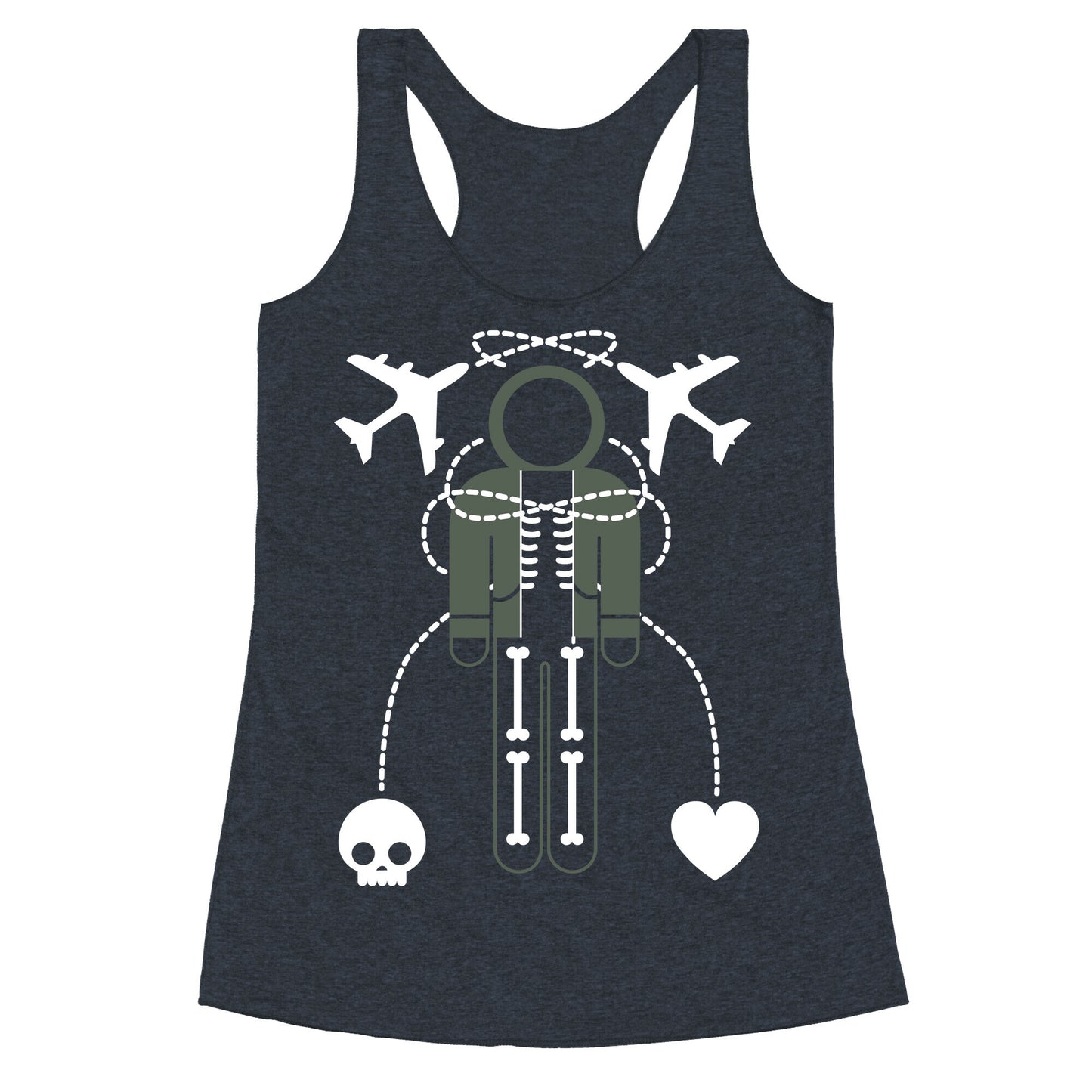 Fear and Love Racerback Tank