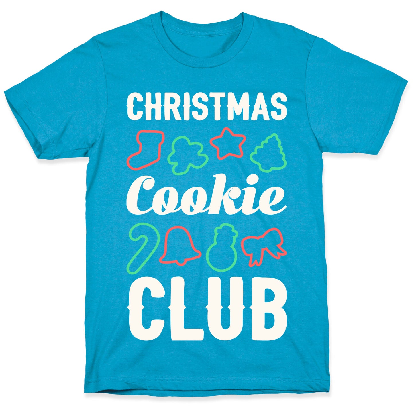Christmas Cookie Club Unisex Triblend Tee